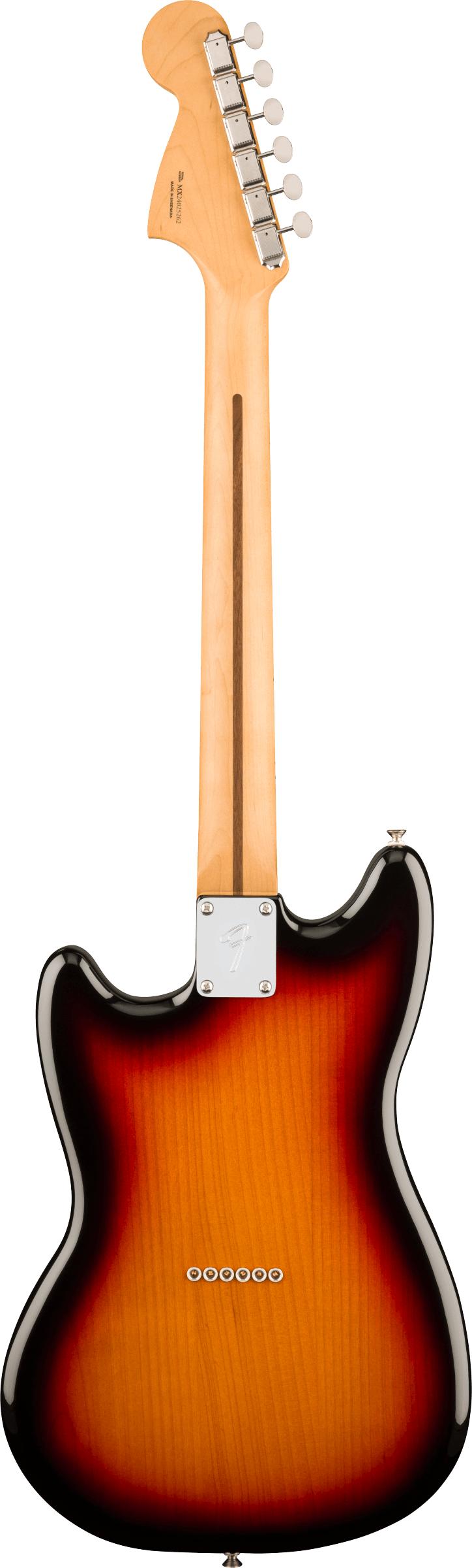 B Stock : Fender Player II Mustang Maple Fingerboard 3-Color Sunburst - 001 - 0140462500_fen_ins_bck_1_rl.jpg