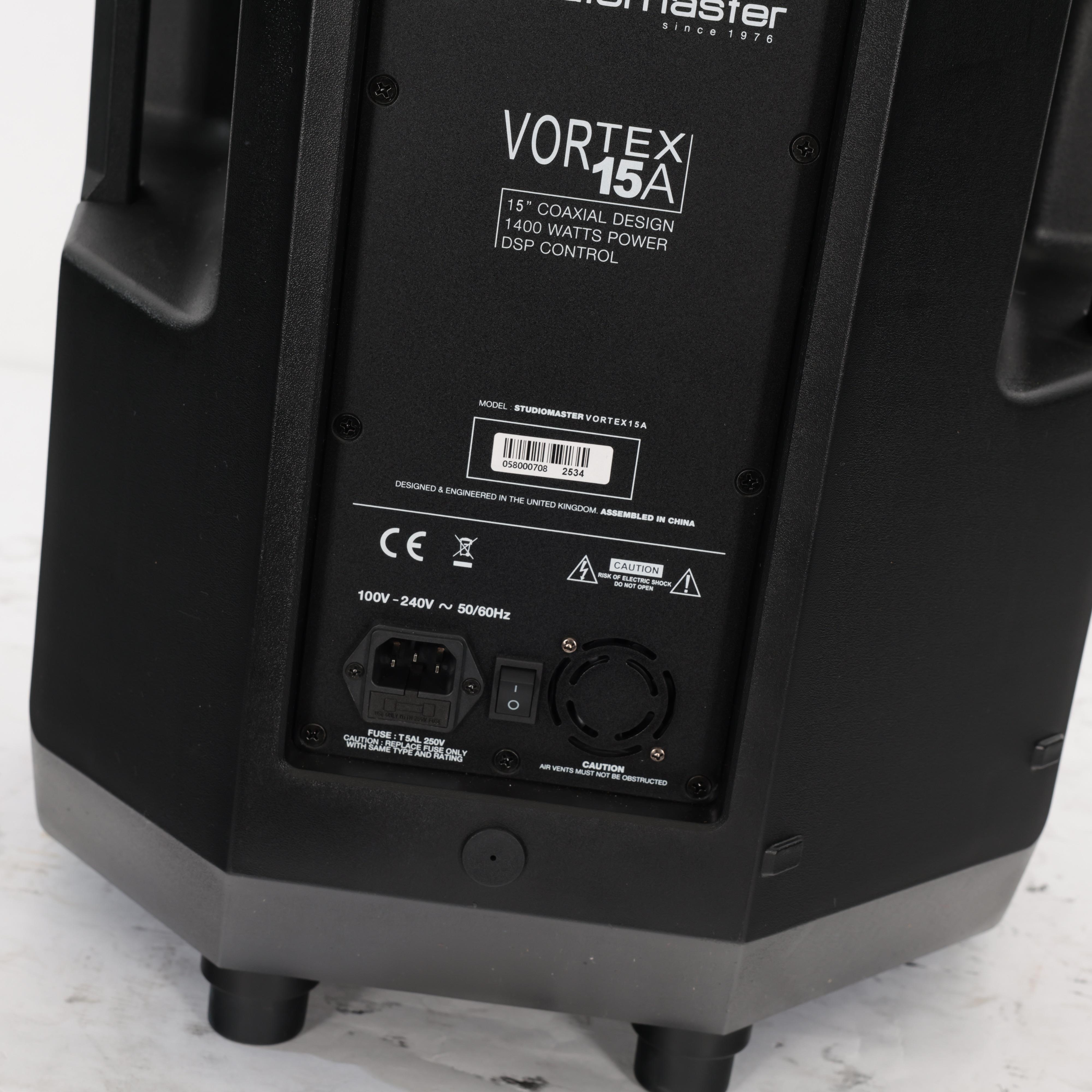 Second Hand StudioMaster Vortex 15A Speaker 116 - SH-221-0116 (8).jpg