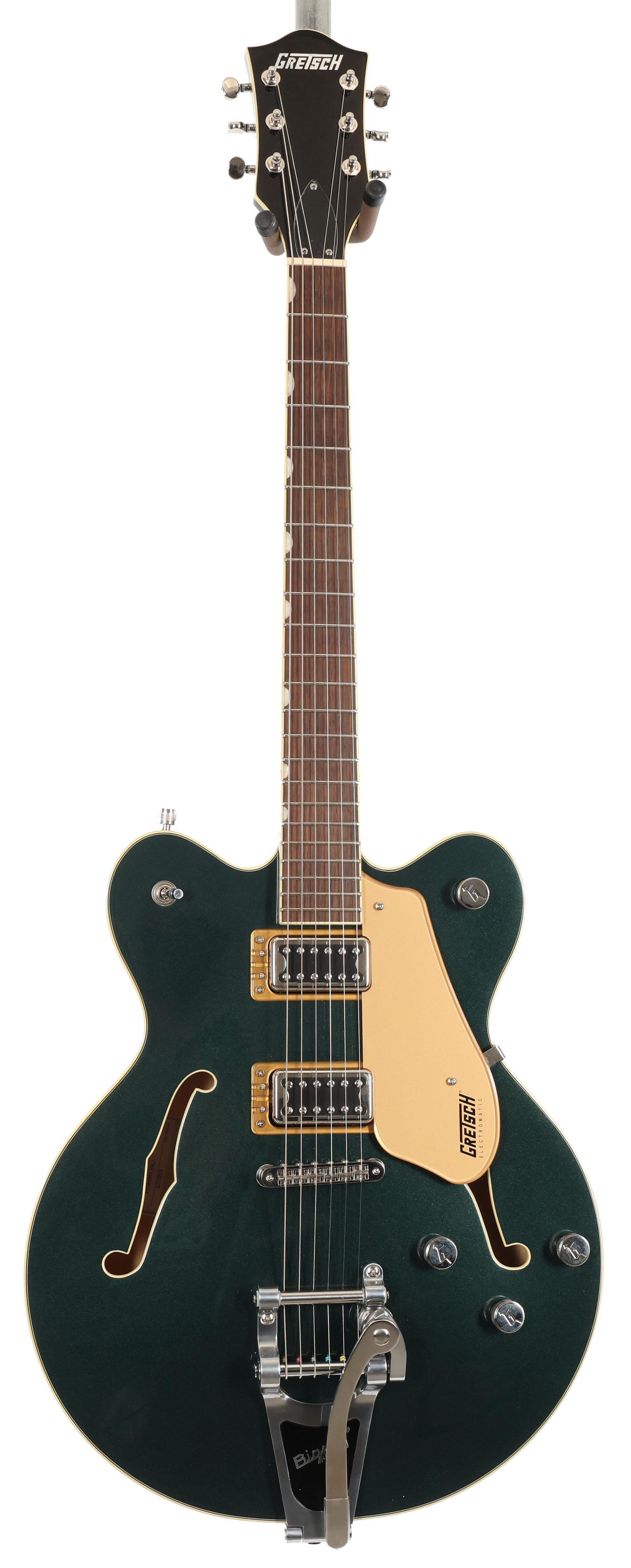 Second Hand Gretsch Electromatic G5622T Center Block Bigsby in Cadillac Green 599 - SH-241-6599 (2).jpg
