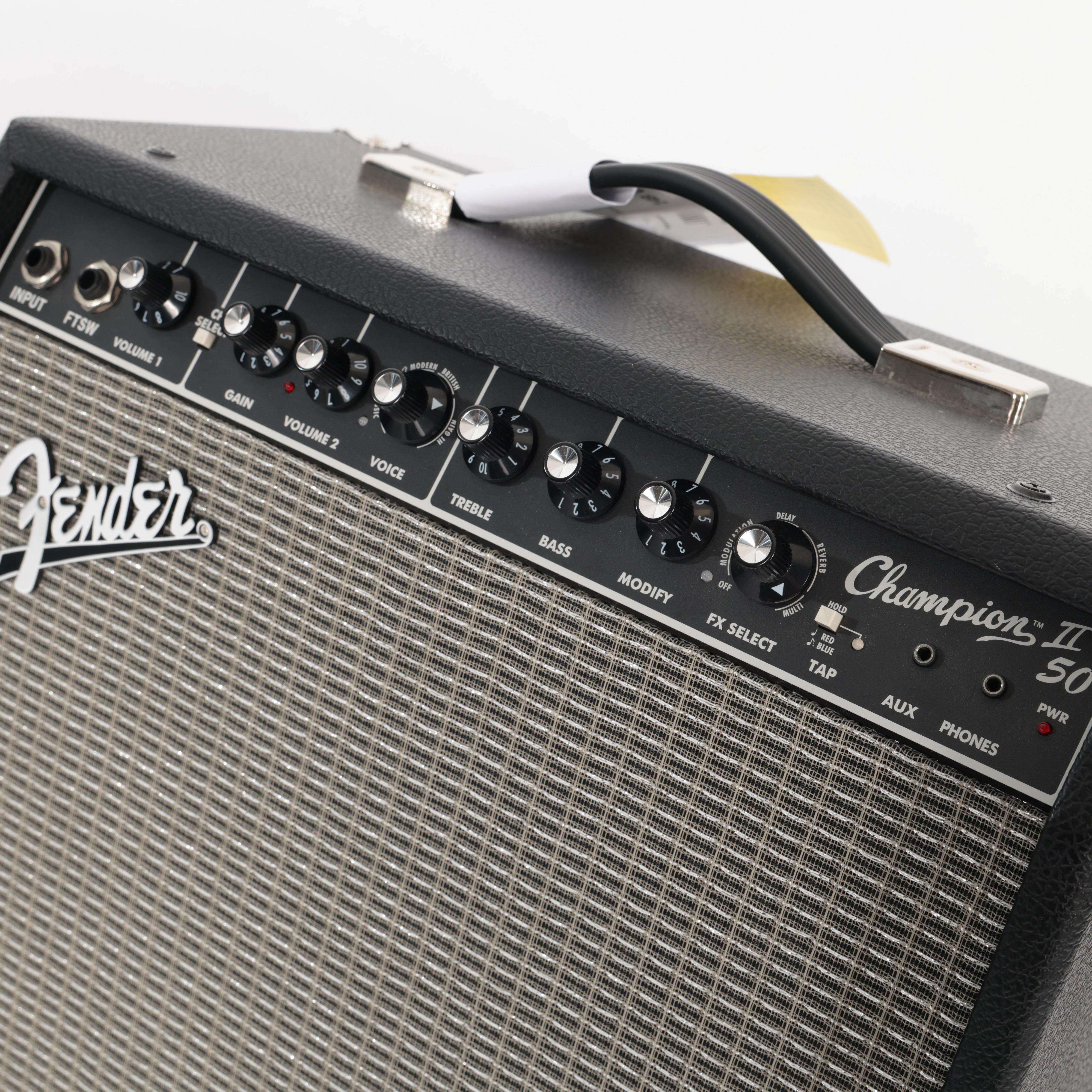 Second Hand Fender Champion II 50w Amp Combo 050 - SH-213-0050 (5).jpg