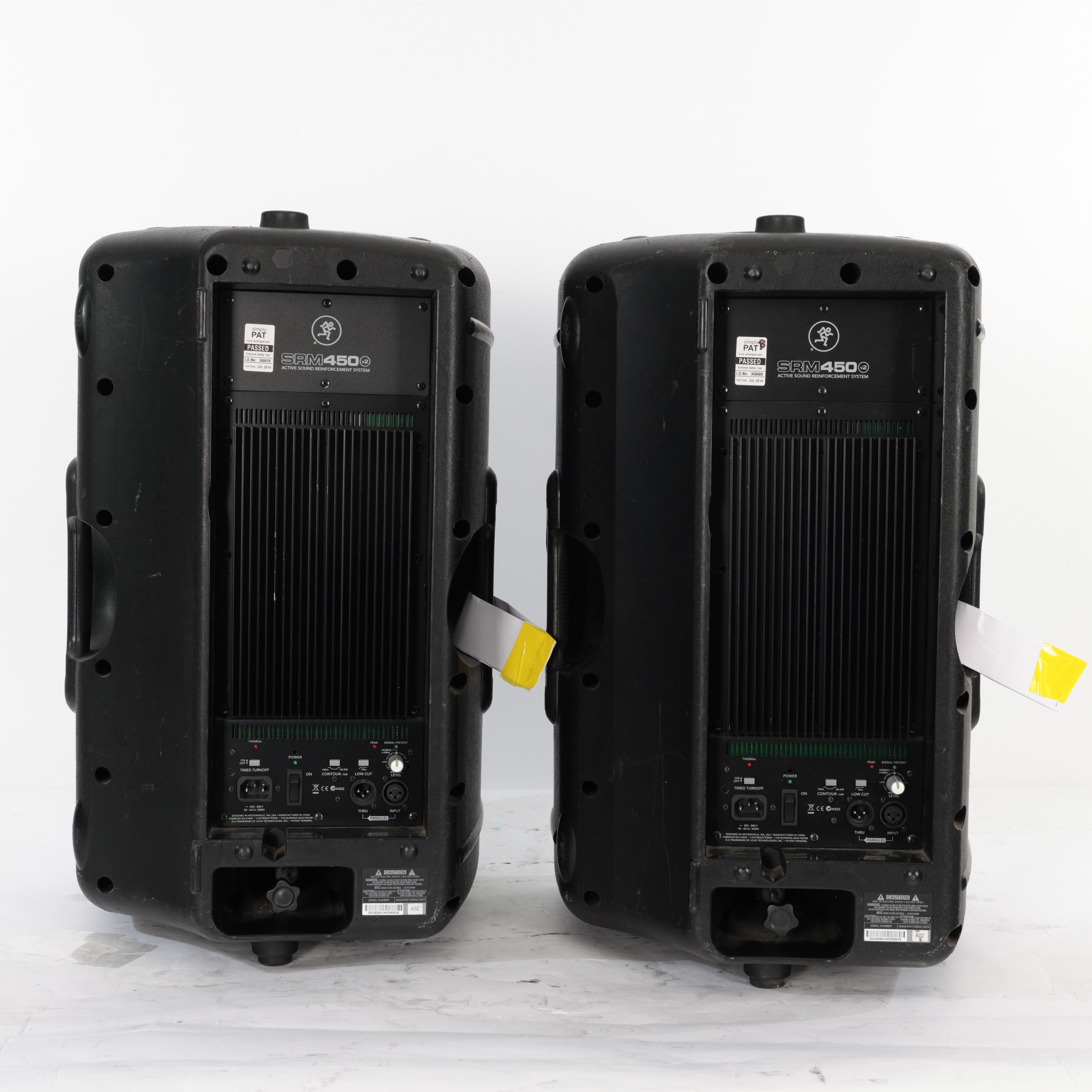 Second Hand Mackie SRM450 V2 PA Speakers (Pair) 808 - SH-204-1808 (8).jpg
