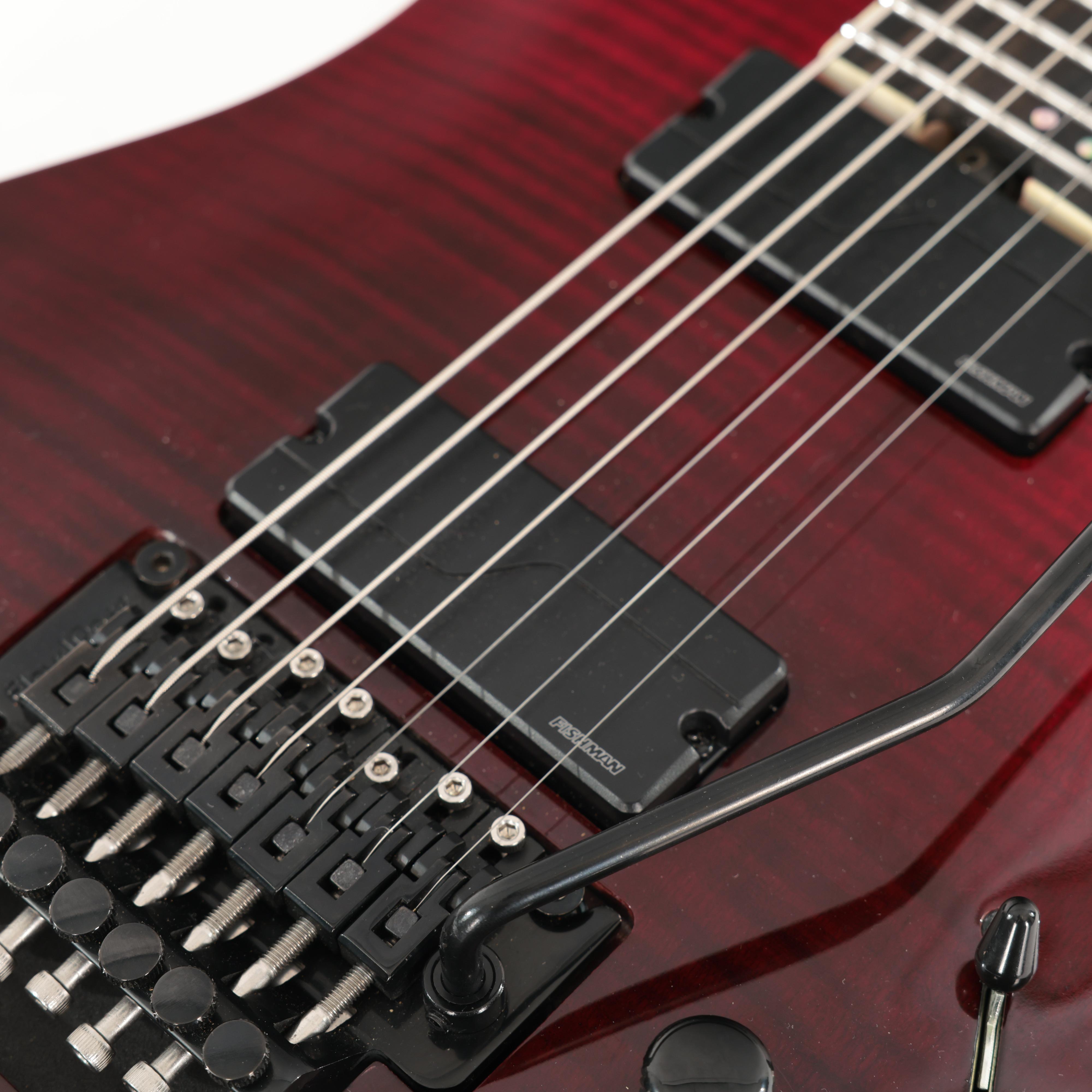 Second Hand Schecter C-7 FR SLS Elite Electric Guitar in Blood Burst 375 - SH-141-6375 (6) - Copy.jpg