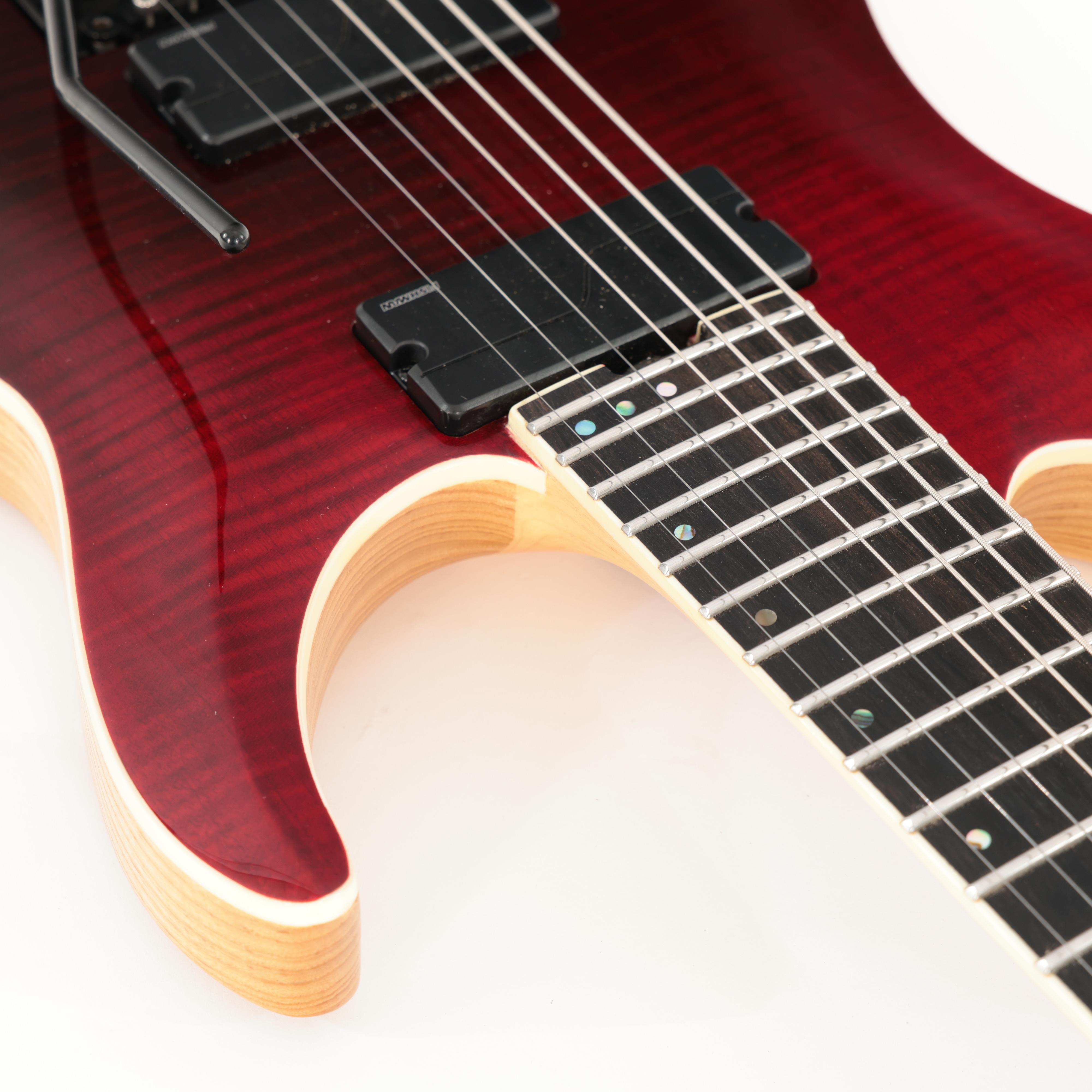 Second Hand Schecter C-7 FR SLS Elite Electric Guitar in Blood Burst 375 - SH-141-6375 (9) - Copy.jpg