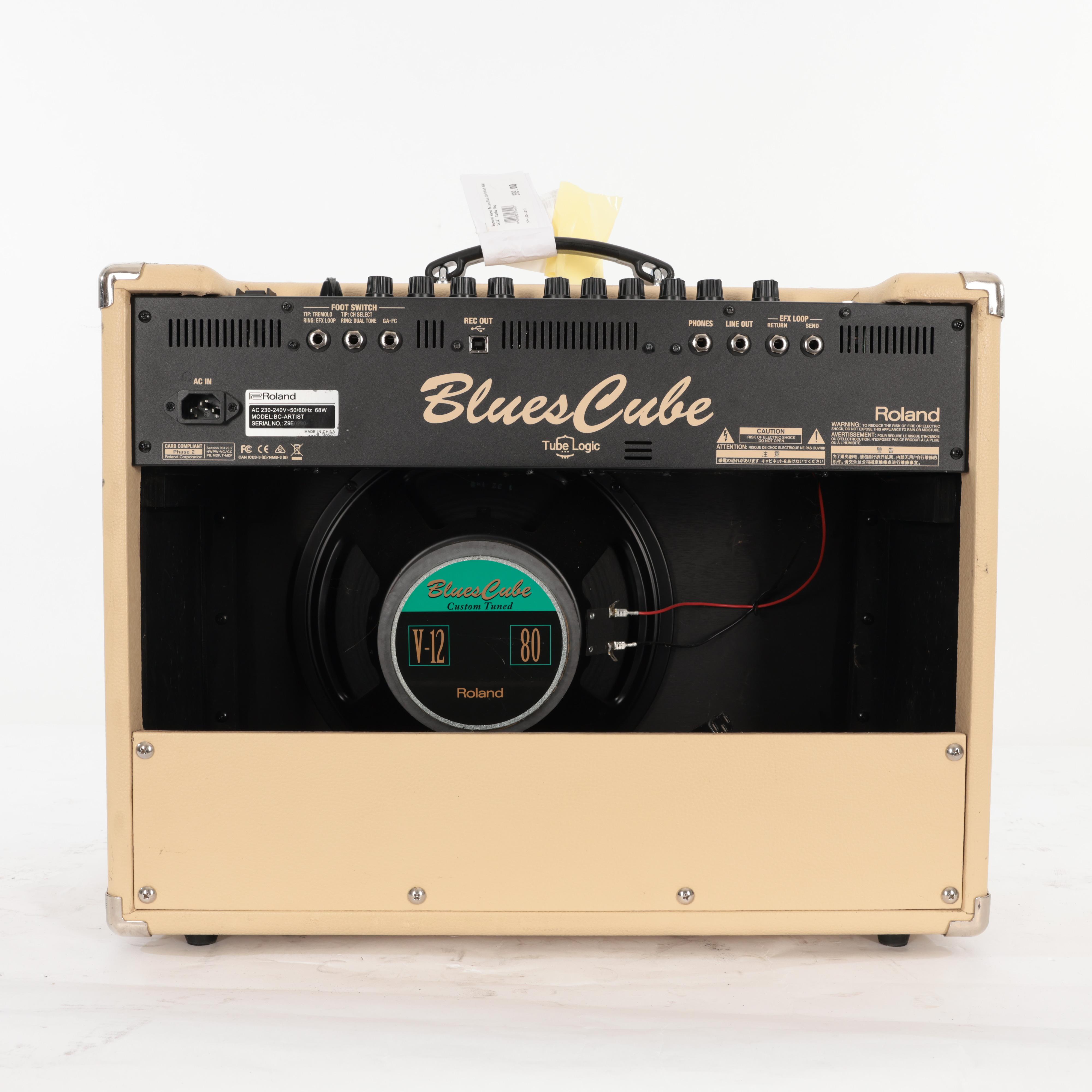 Second Hand Roland Blues Cube Artist 60W 1x12" Combo Amp 372 - SH-122-1372 (10).jpg