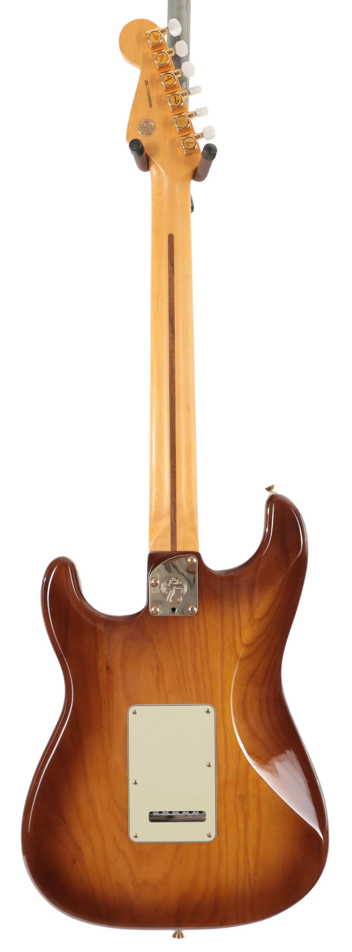 Second Hand Fender 75th Anniversary Stratocaster in 2-Color Bourbon Burst 381 - SH-122-1381 (4).jpg