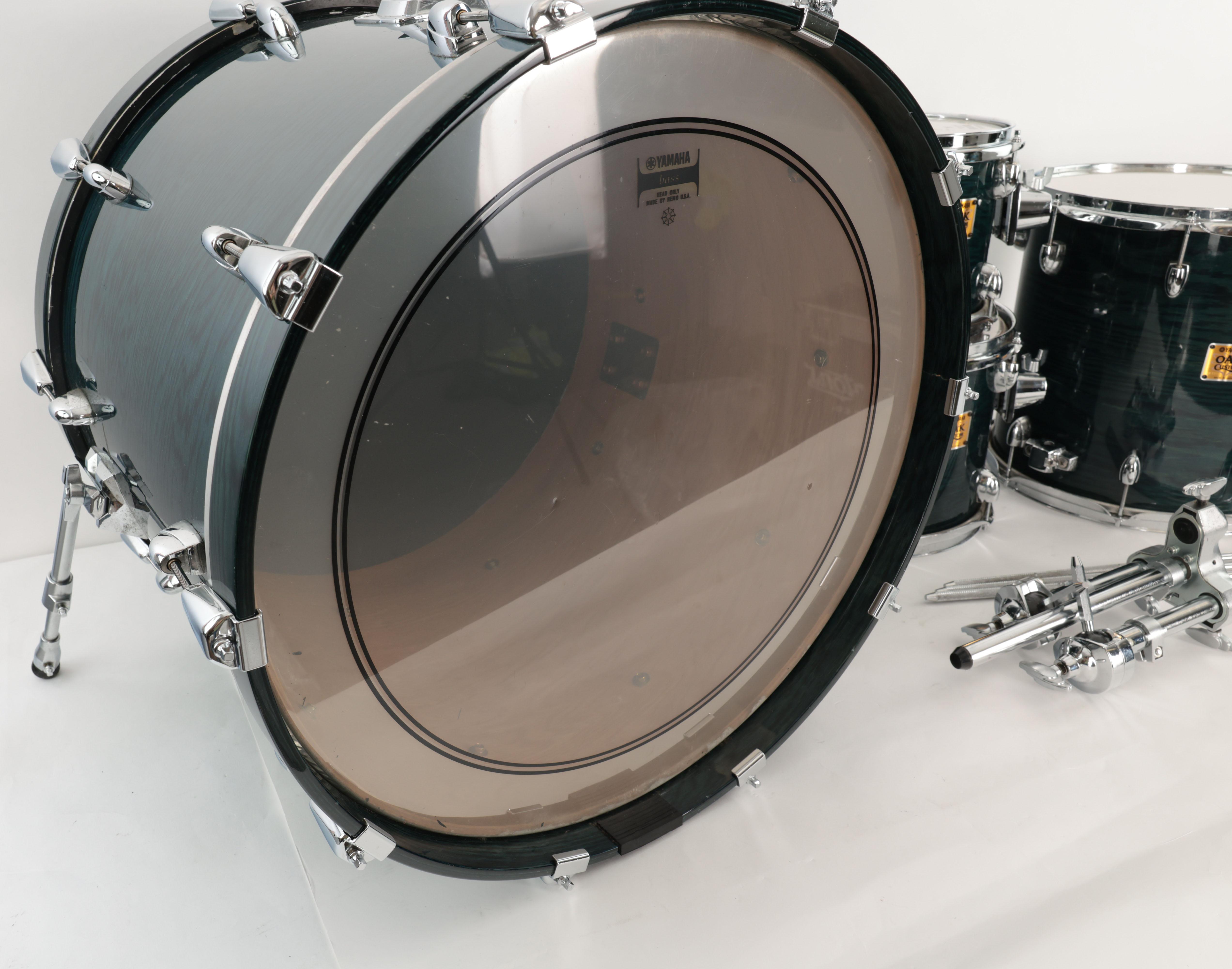 Second Hand Yamaha Oak Custom Drum Kit - 22x16, 10x8, 12x9, 14x14 349 - SH-126-0349 (9).jpg