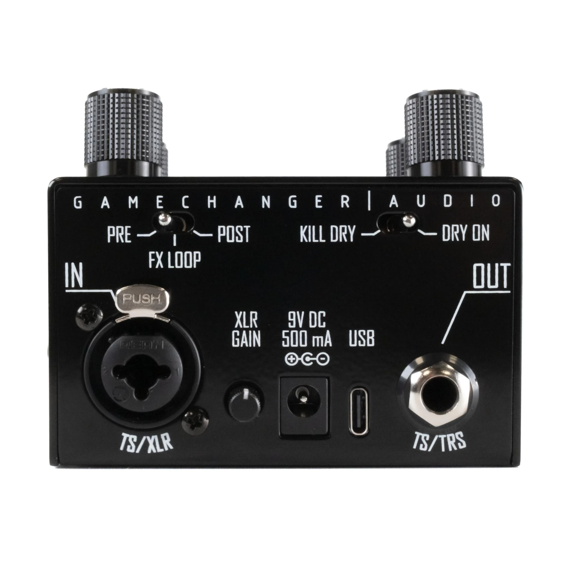 Gamechanger Audio Plus Pedal II Sustainer - GCAPU2-Back.jpg