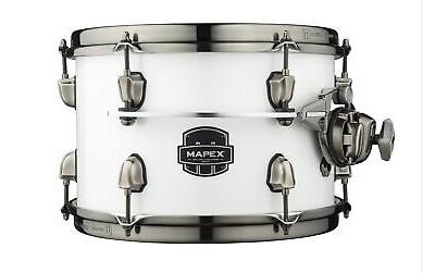 Mapex Saturn Evolution 4 Piece Maple Birch Hybrid Acoustic Shell Pack in Polar White Lacquer - SATEVO28 (1).jpg
