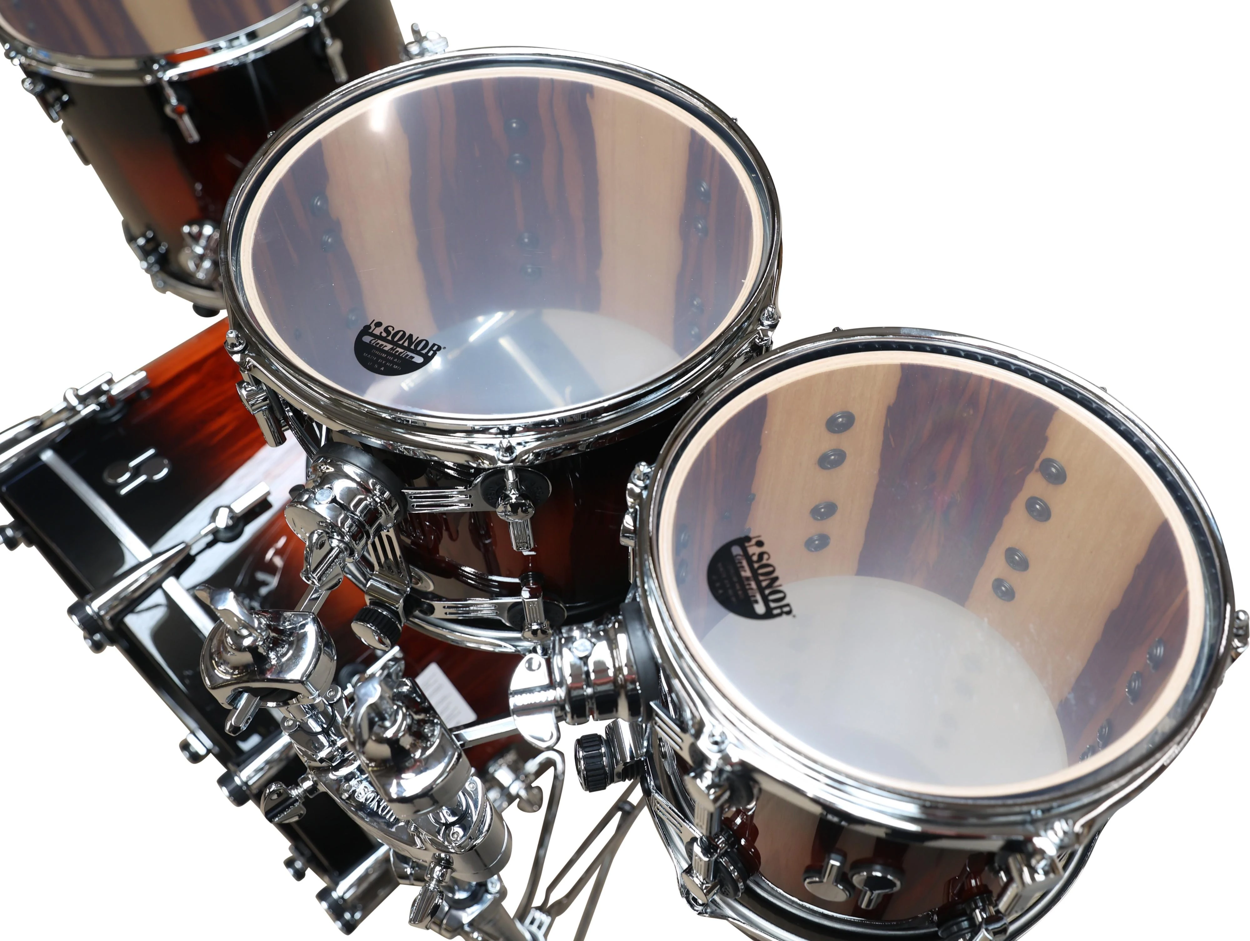 Sonor SQ2 22x15, 10x8, 12x9, 16x14 Black to Red Burst over African Marble - 1060592 (6).jpg