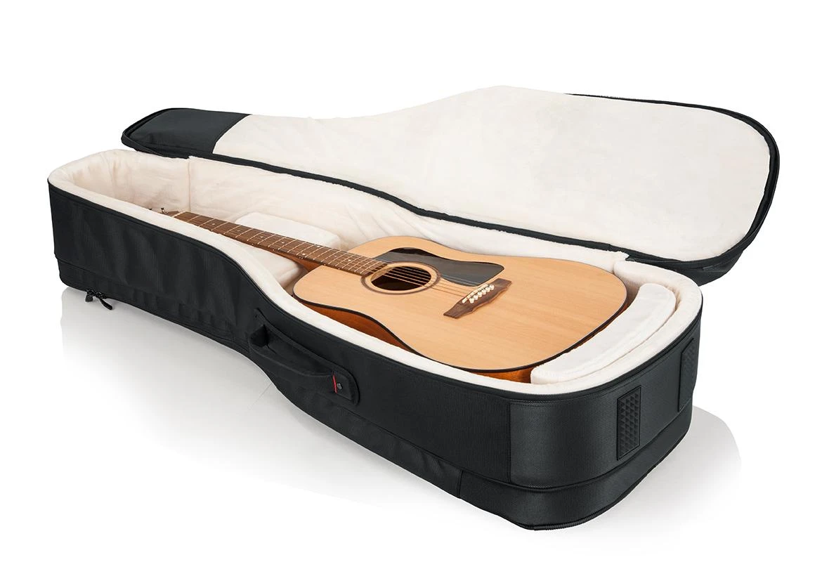 Gator Pro-Go Series Acoustic/Electric Double Gig Bag - G-PG-ACOUELECT_OPEN_GEAR.jpg