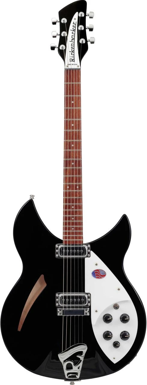 Rickenbacker 330 Semi Hollow Electric Guitar in Jetglo - 50330JG.jpg