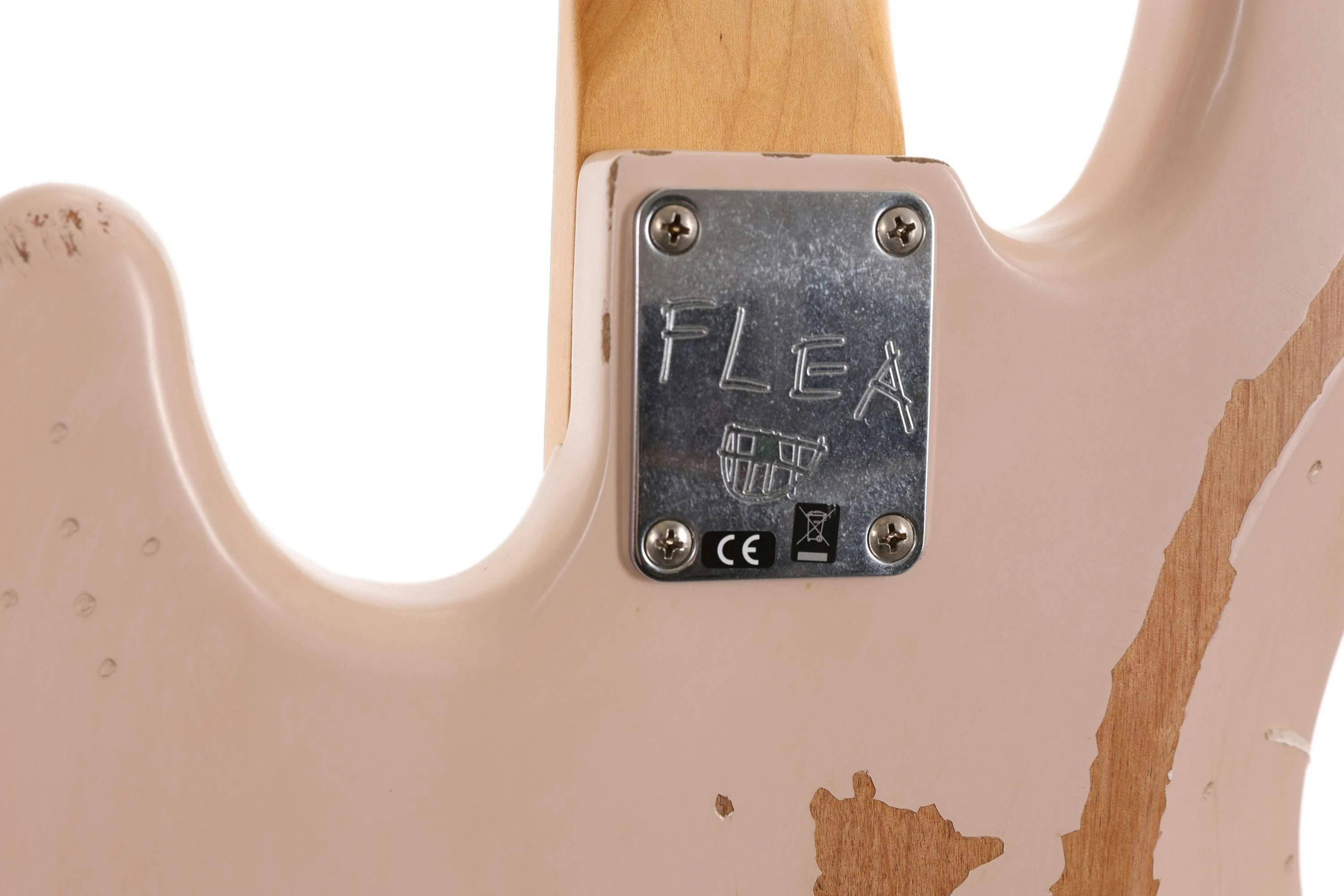 B Stock : Fender Flea Signature Jazz Bass Guitar in Shell Pink - 002 - 454476-0141020356 (3).jpg