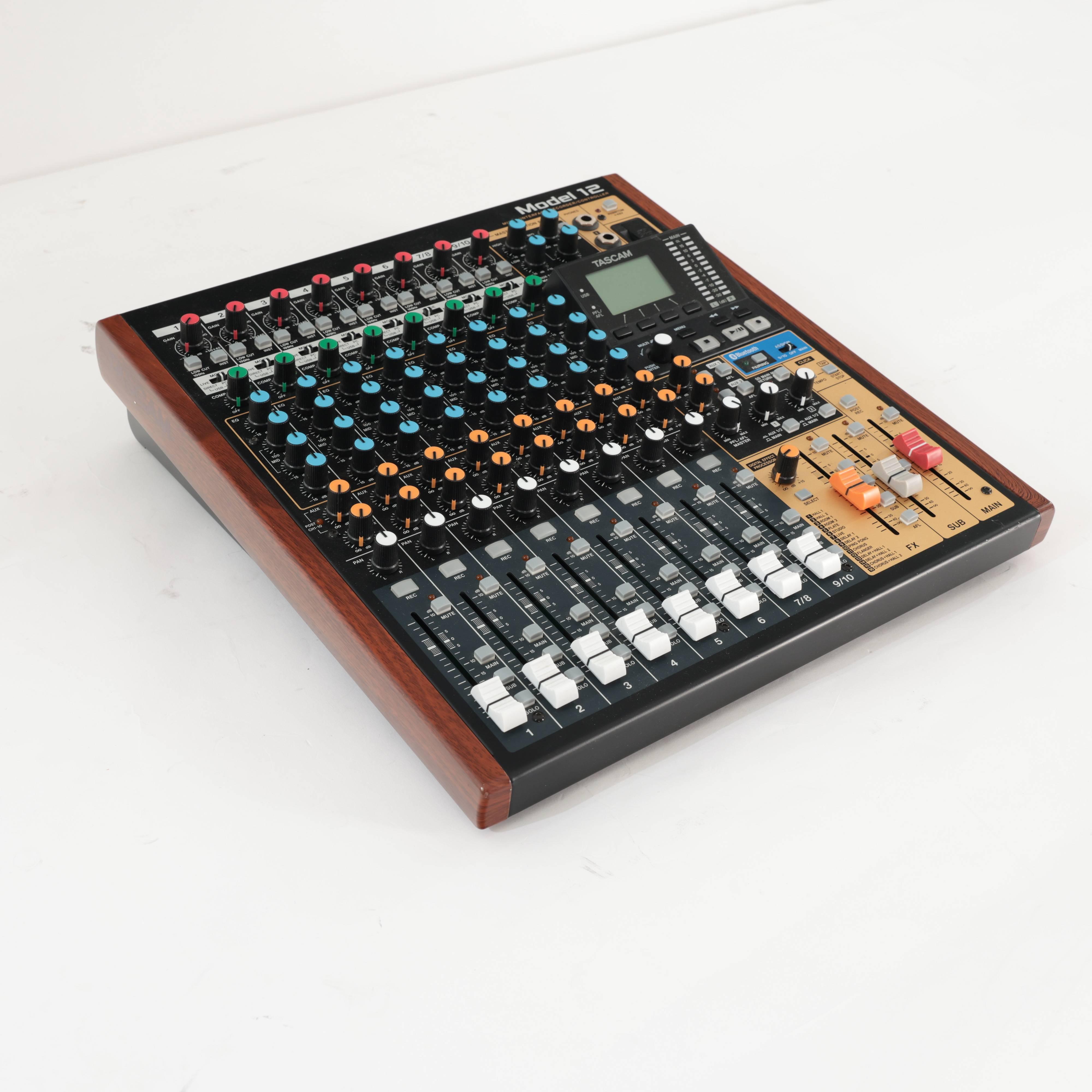 Second Hand Tascam Model 12 Analogue Mixer, Digital Recorder, USB Interface 668 - SH-241-6668 (3).jpg