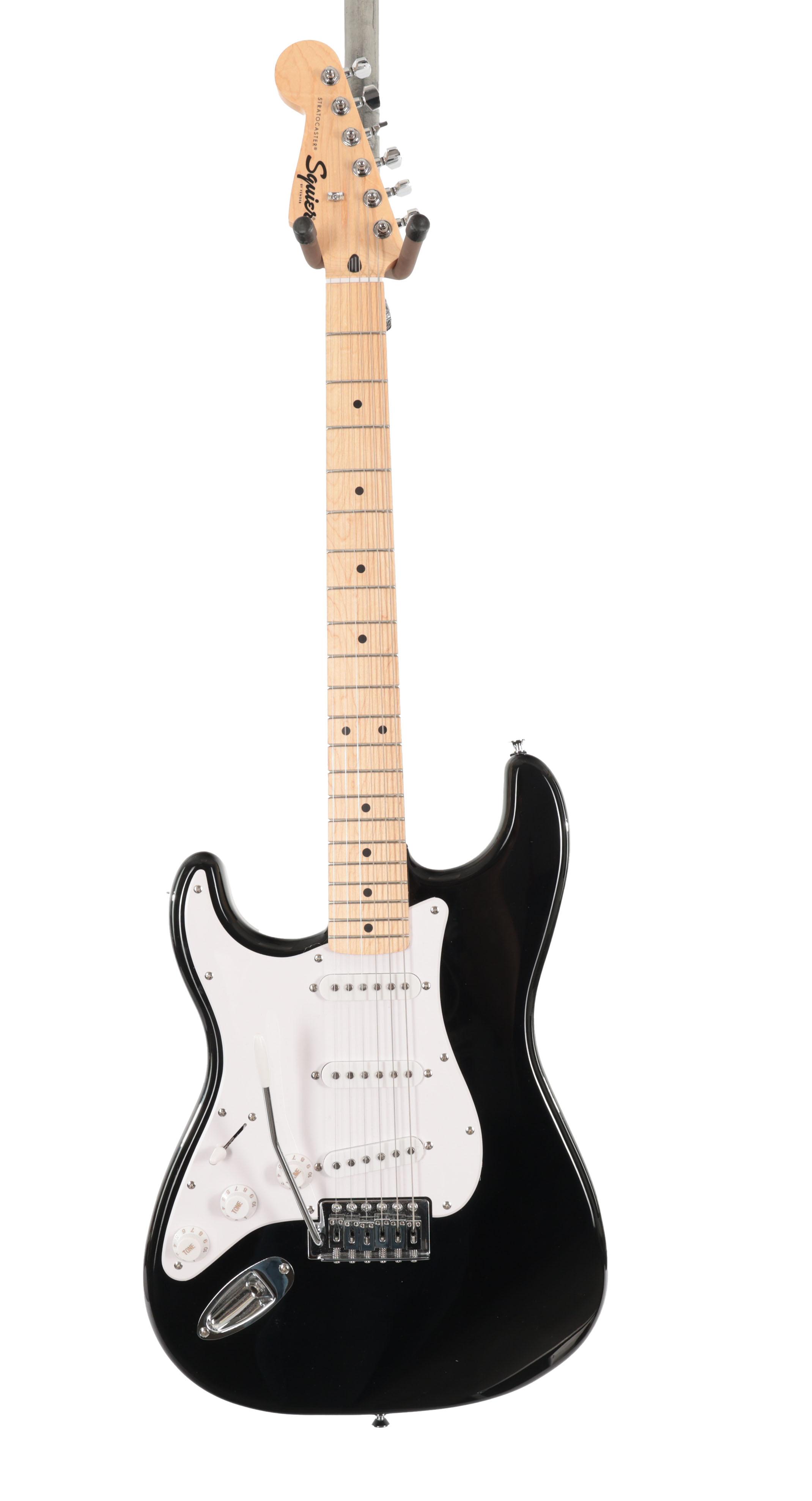 Second Hand Squier Strat Affinity Black Maple Left-Handed 022 - SH-168-0022 (3).jpg