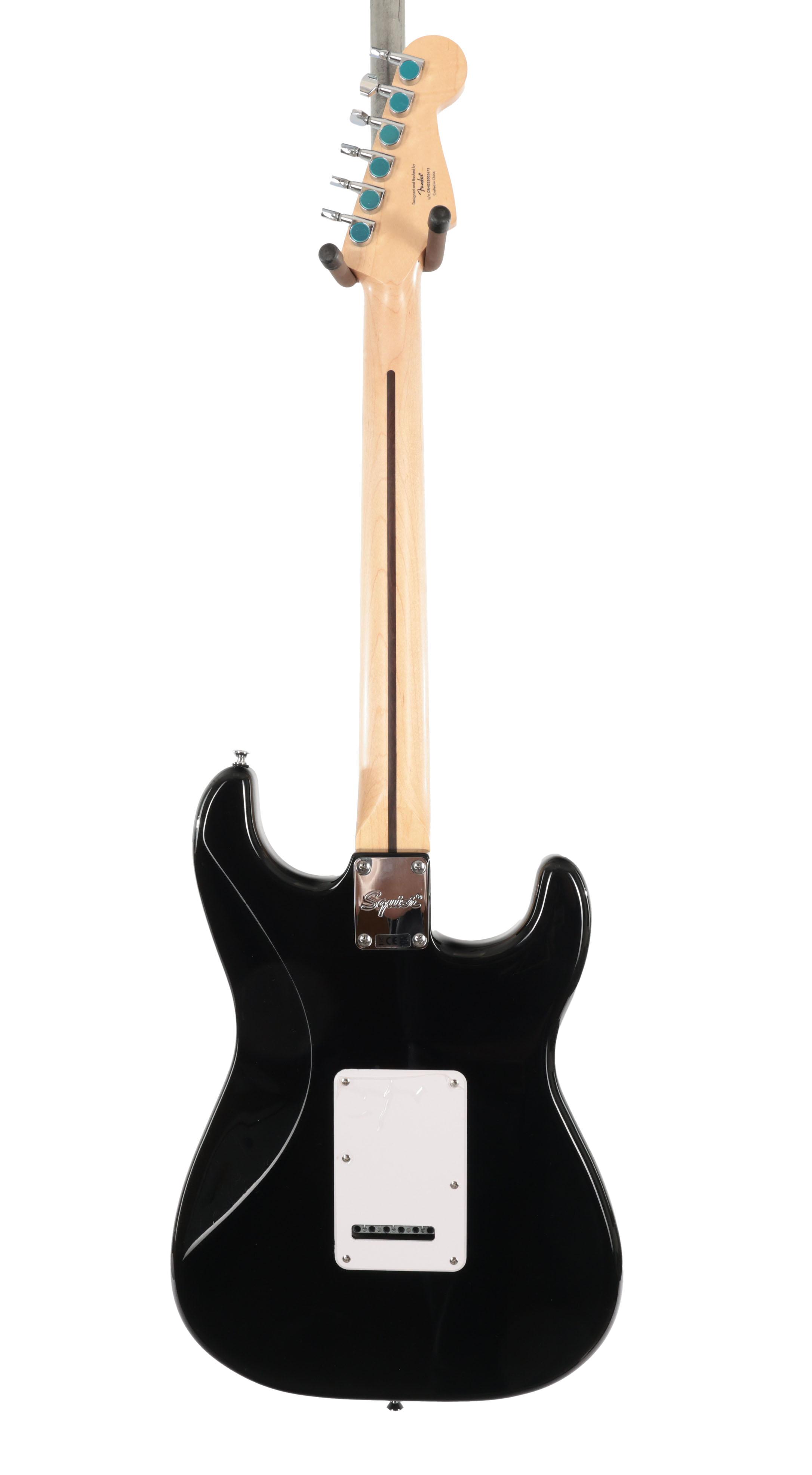 Second Hand Squier Strat Affinity Black Maple Left-Handed 022 - SH-168-0022 (4).jpg