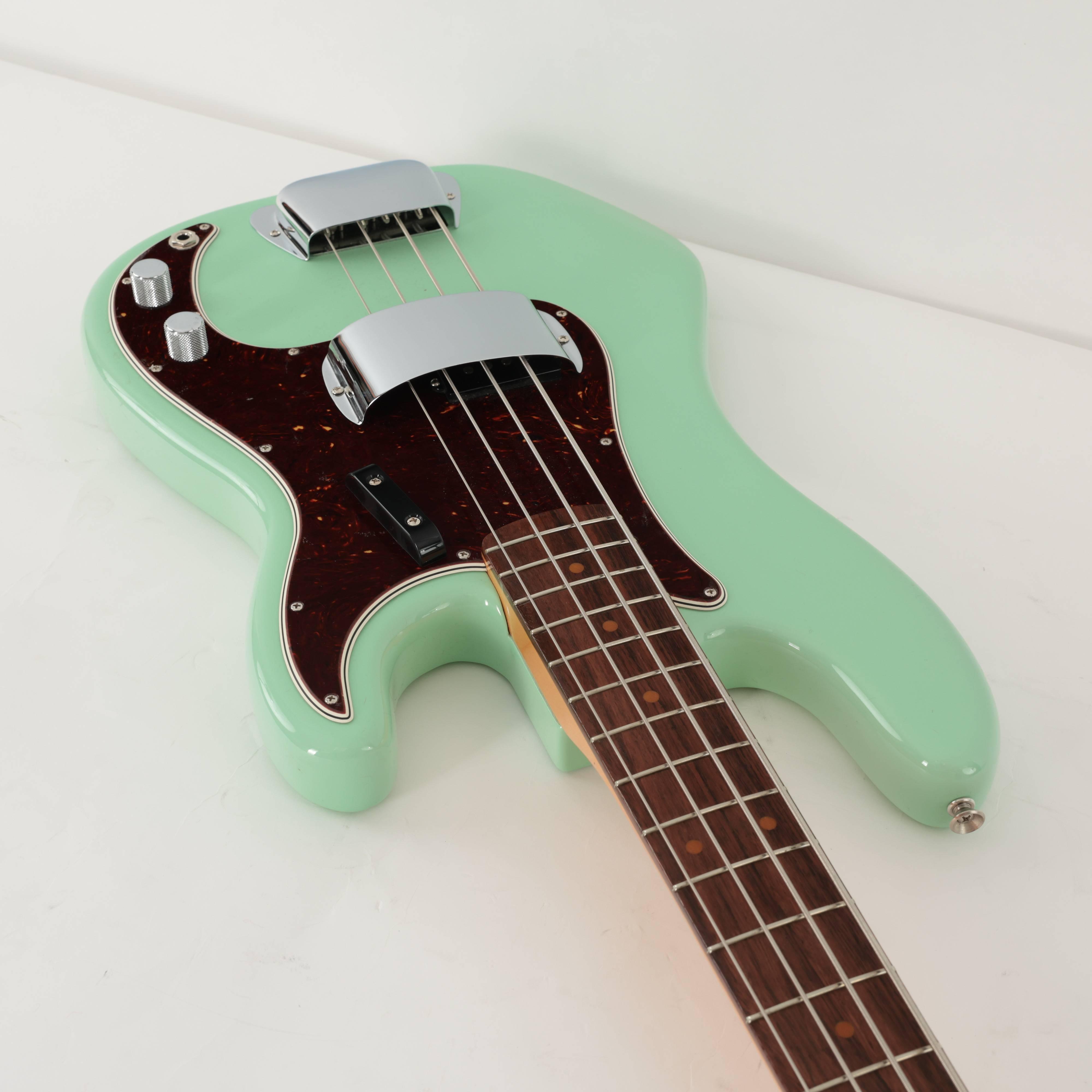 Second Hand 2021 Fender American Original 60s Precision Bass in Seafoam Green 028 - SH-168-0028 (9).jpg