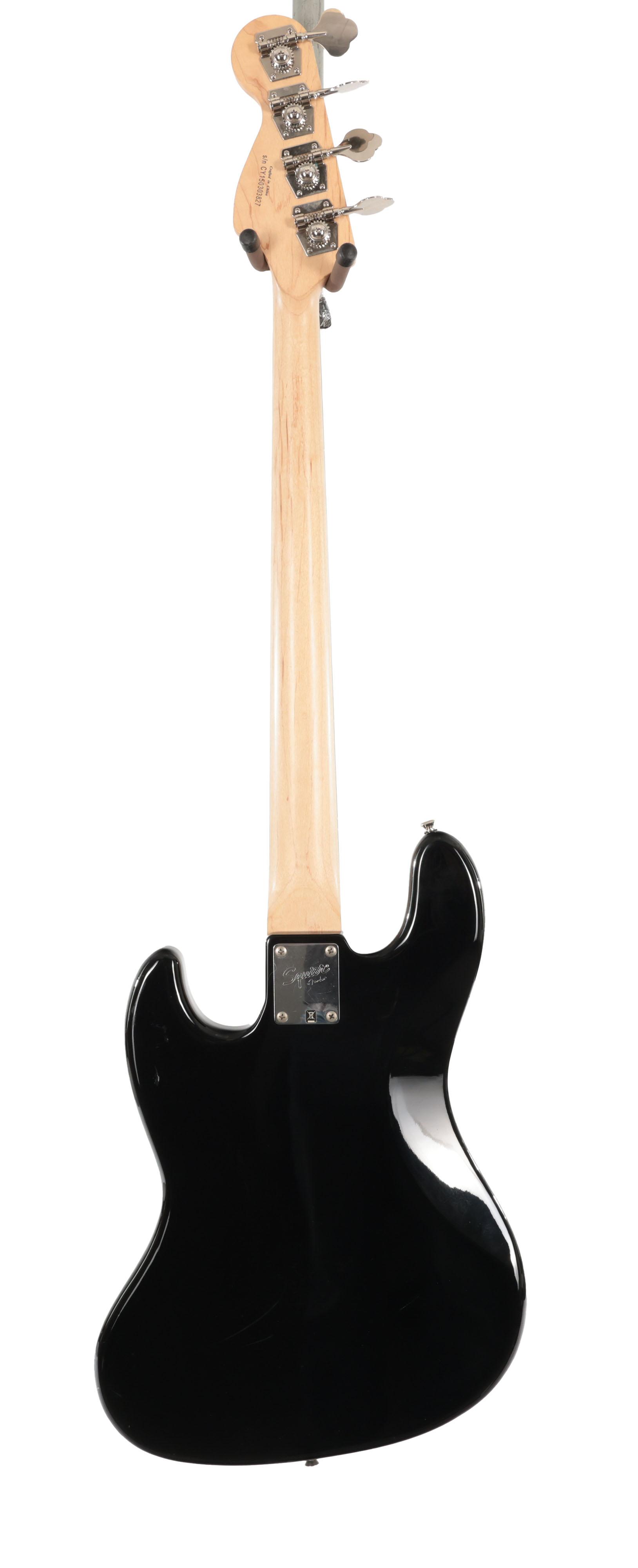 Second Hand Squier Affinity Jazz Bass In Black 389 - SH-141-6389 (4).jpg