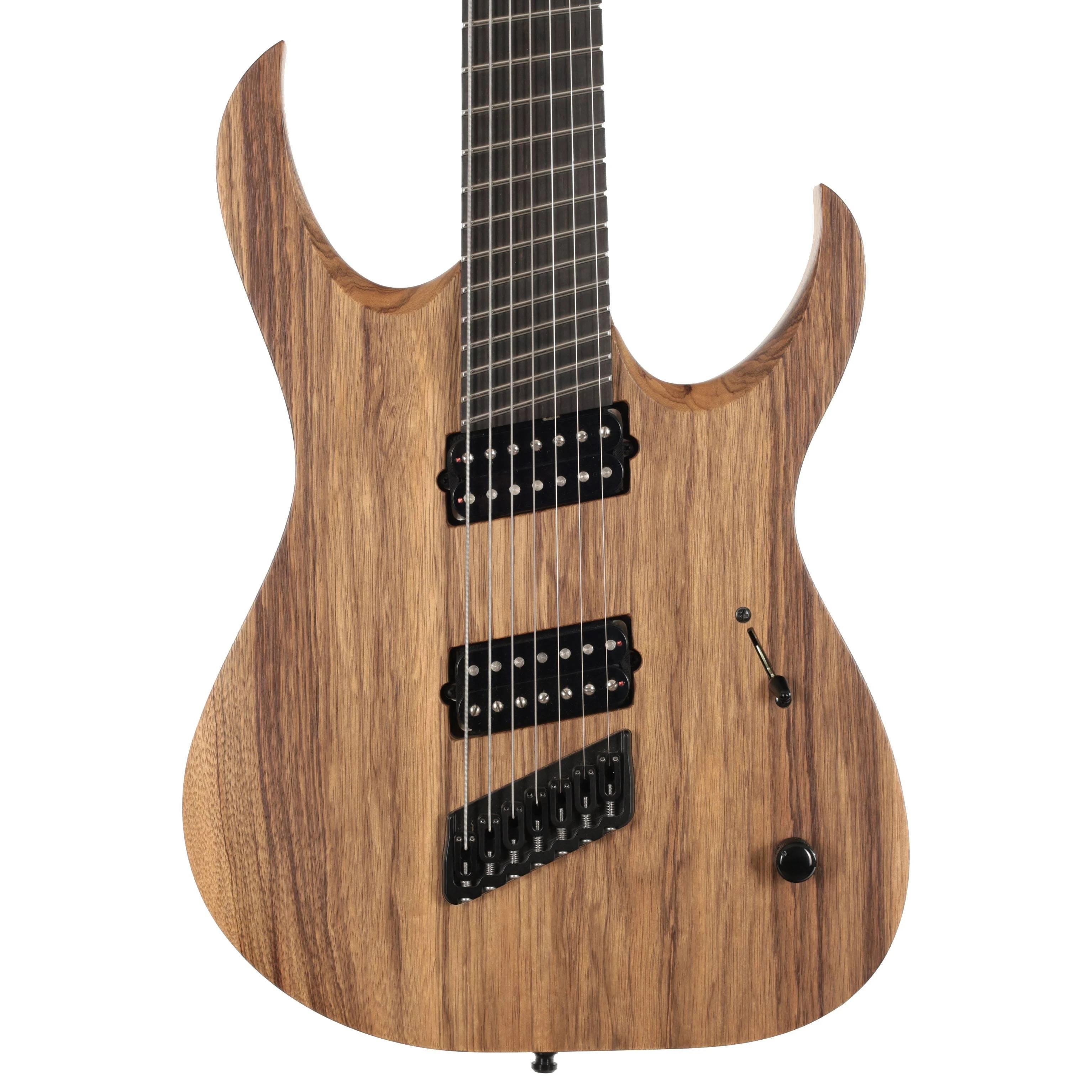 Second Hand Mayones Duvell VF 7 Electric Guitar in Black Limba Satin 606 - SH-114-2606 (2).jpg