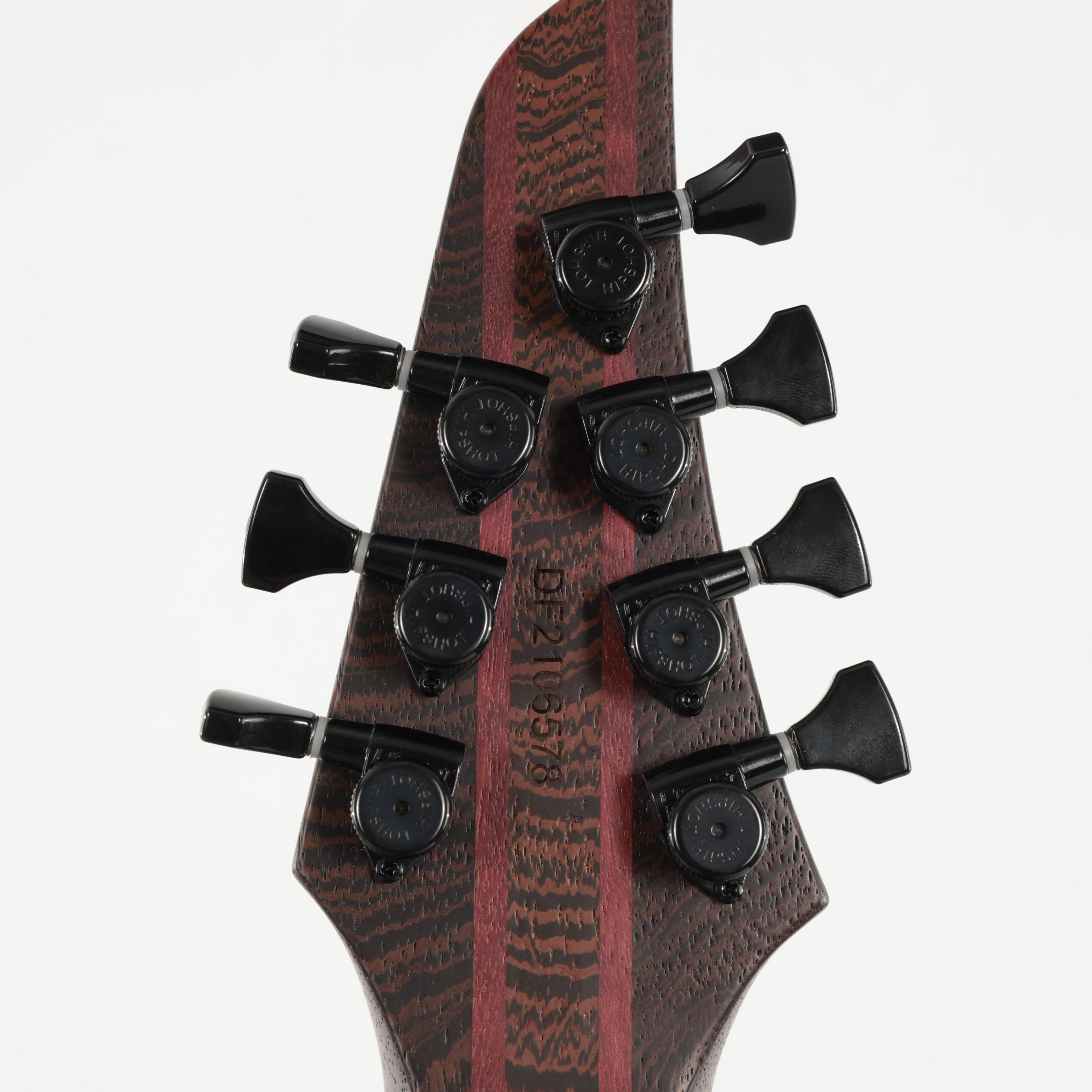 Second Hand Mayones Duvell VF 7 Electric Guitar in Black Limba Satin 606 - SH-114-2606 (5).jpg