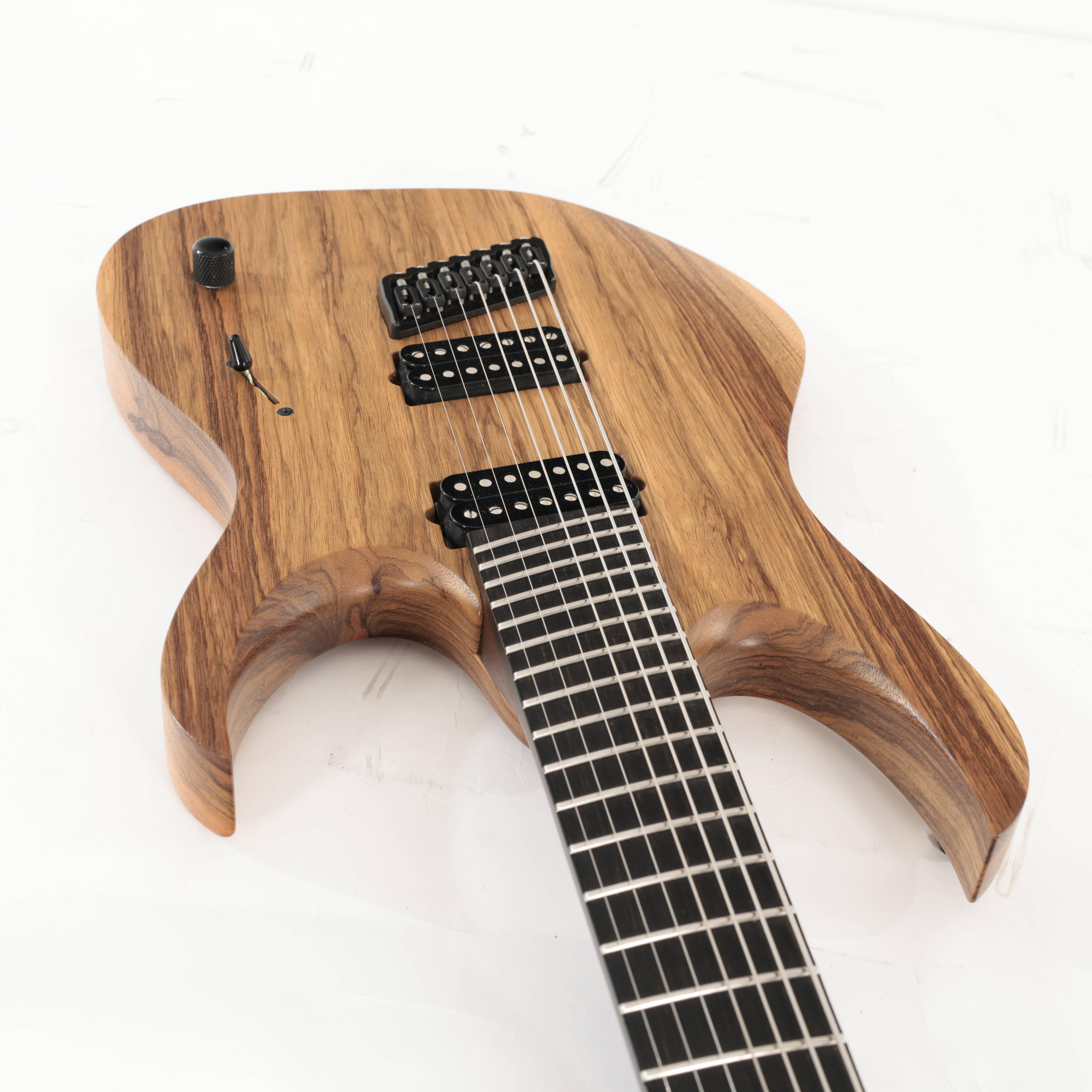 Second Hand Mayones Duvell VF 7 Electric Guitar in Black Limba Satin 606 - SH-114-2606 (9).jpg