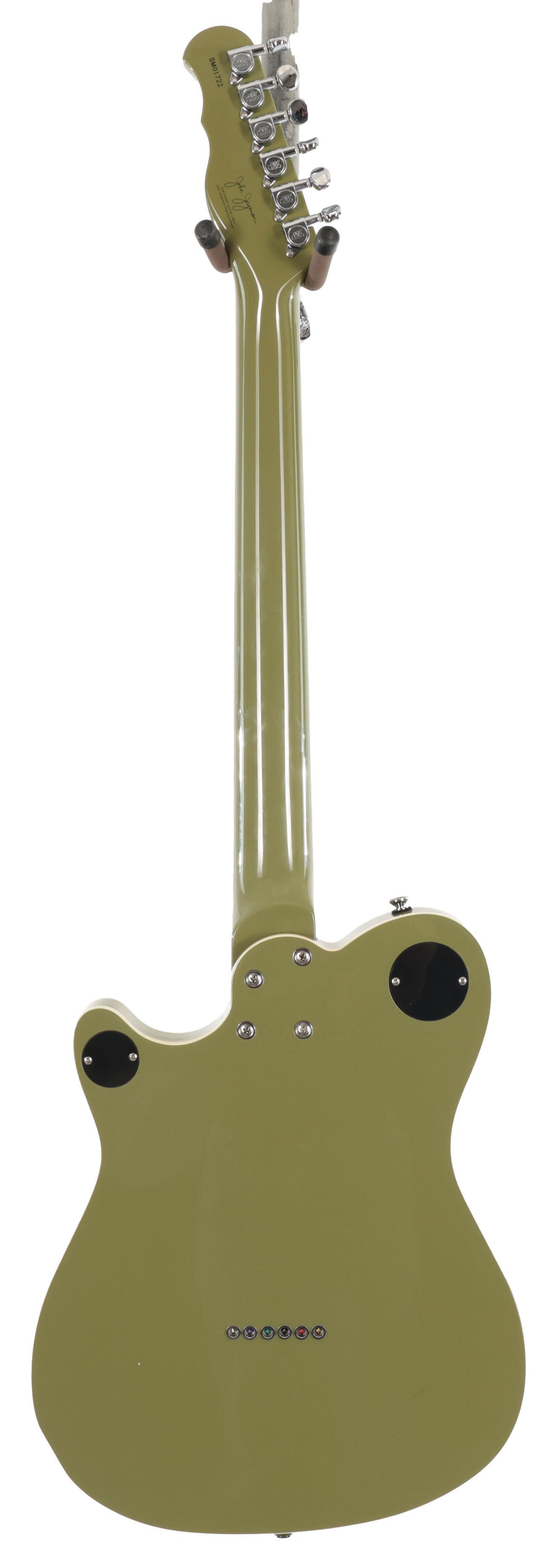 Second Hand Fretking Jon Jorgensen Tele Gretsch Green & Gigbag 627 - SH-141-4627 (4).jpg