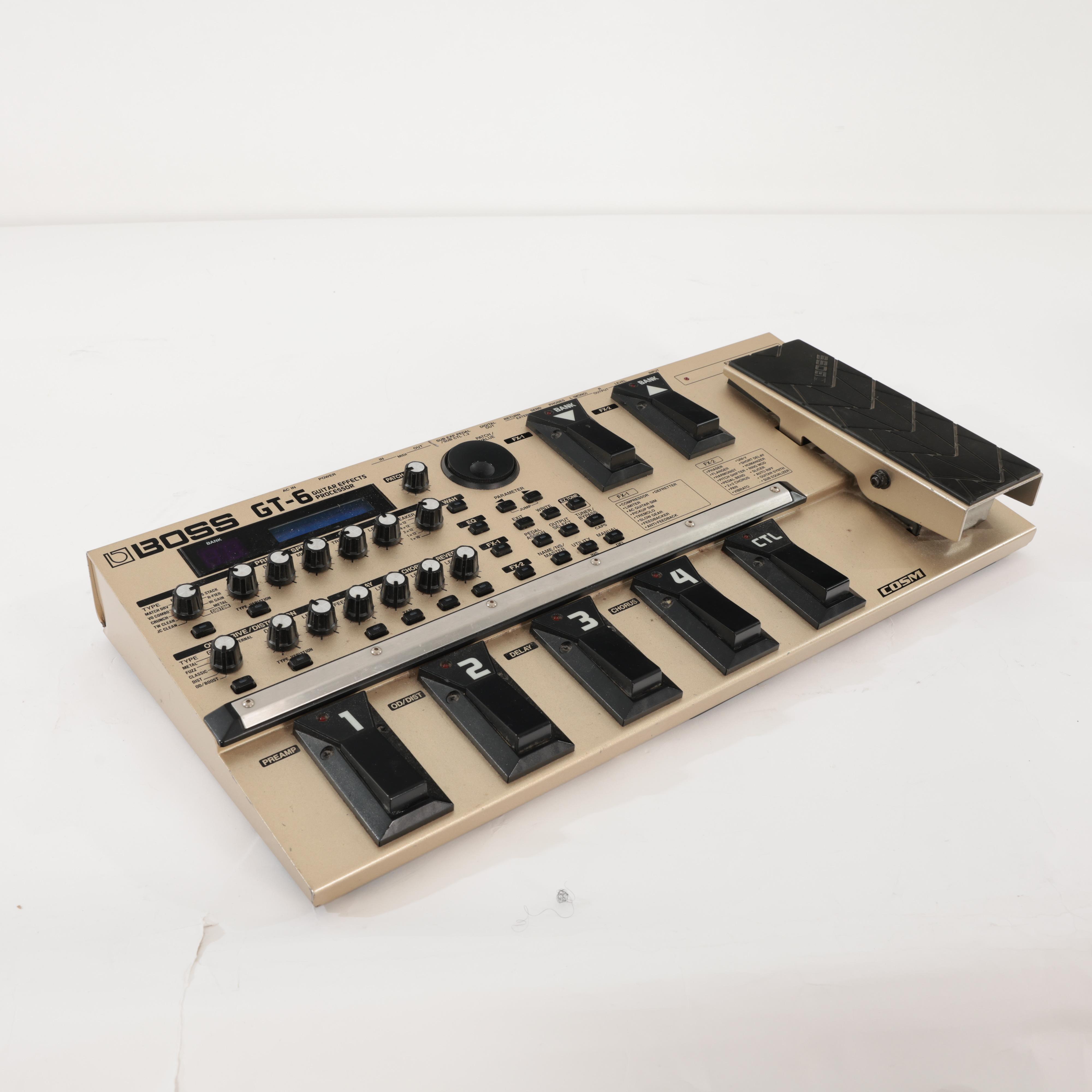 Second Hand Boss GT-6 Guitar Effects Processor 395 - SH-141-6395 (5).jpg
