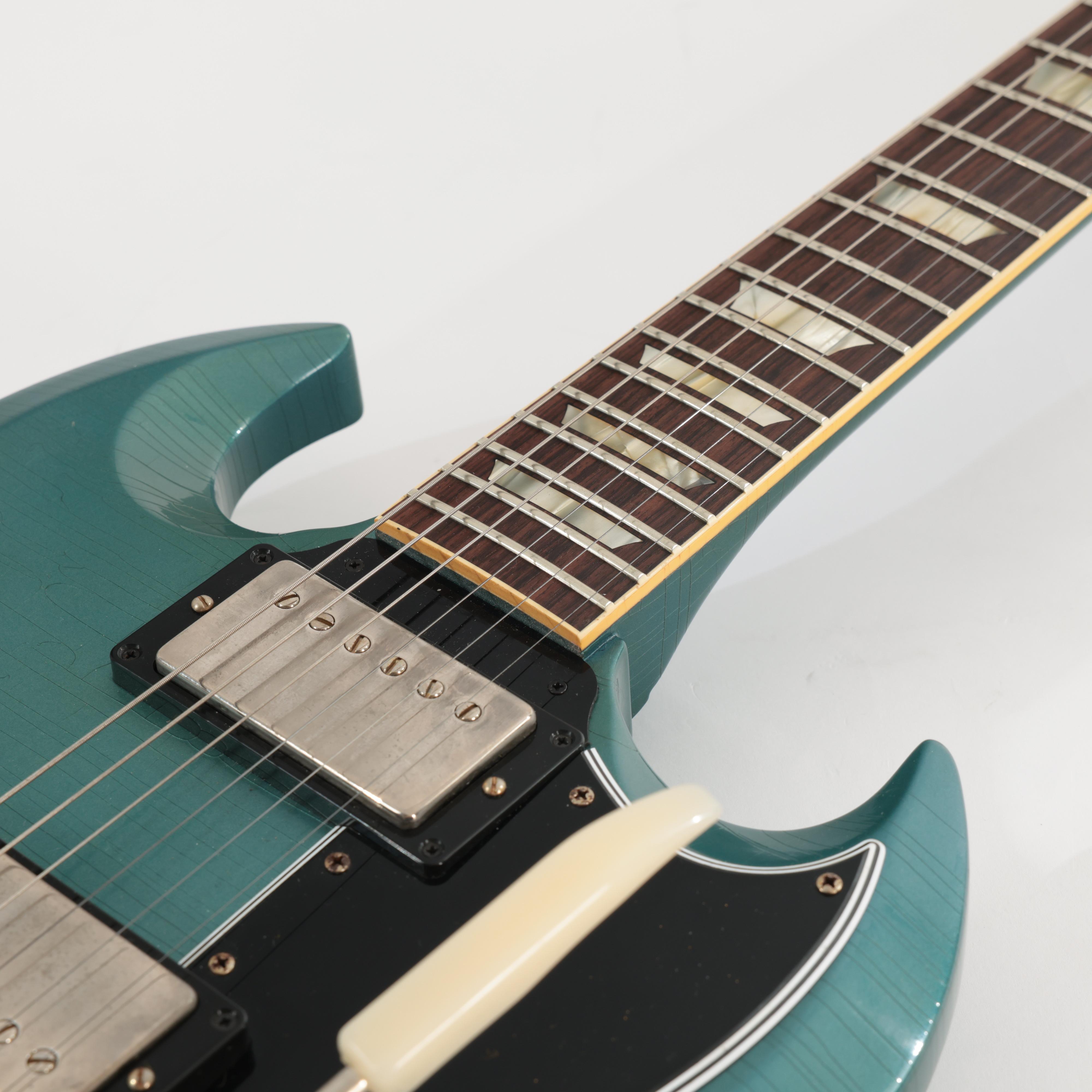 Second Hand Gibson Custom Shop Murphy Lab Light Aged 1964 SG in Pelham Blue 599 - SH-114-2599 (6).jpg