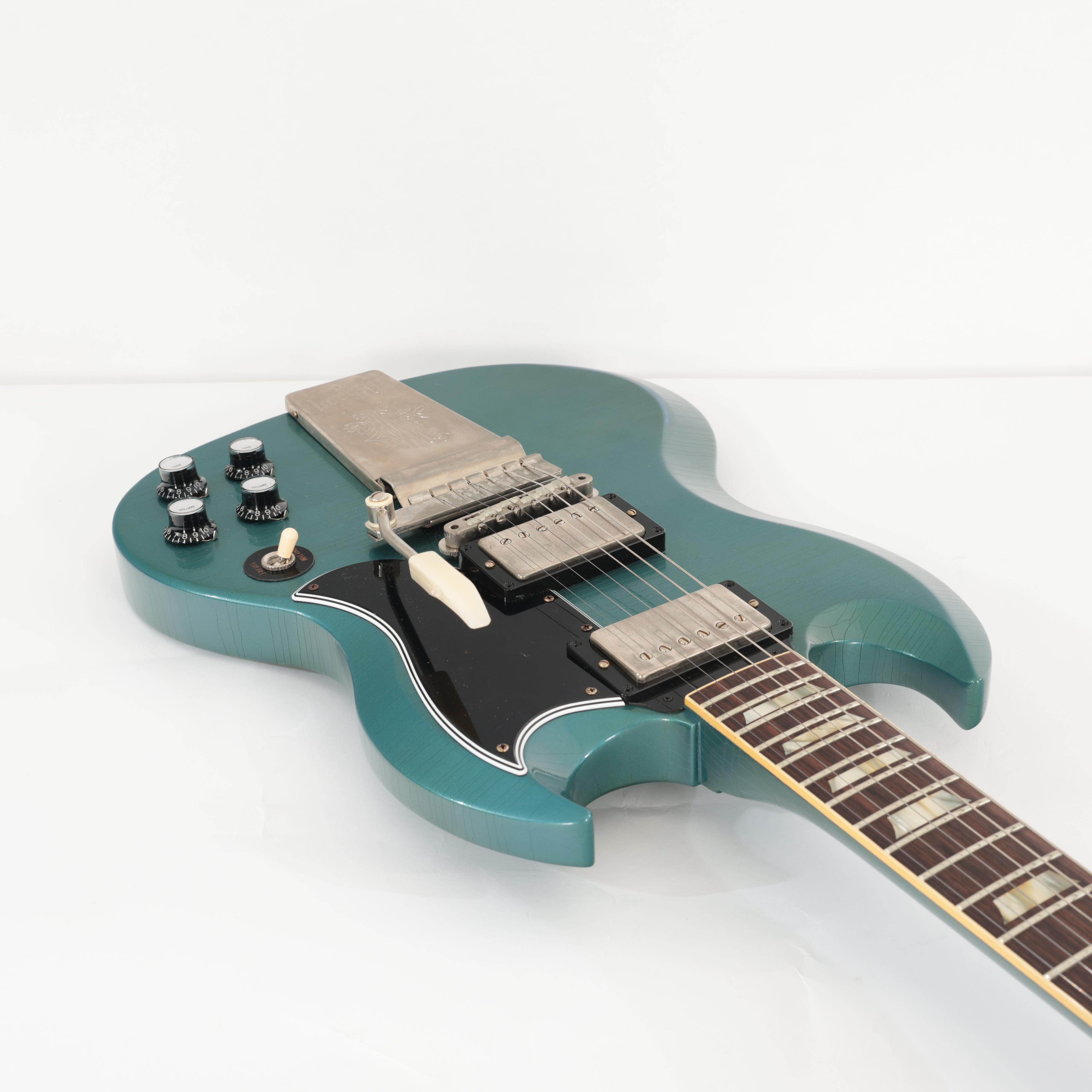 Second Hand Gibson Custom Shop Murphy Lab Light Aged 1964 SG in Pelham Blue 599 - SH-114-2599 (8).jpg