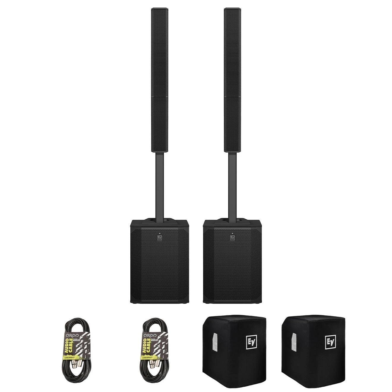 Electro Voice Evolve 70 Stereo Column Array PA Bundle With Sub Covers - _BUN-EV70.jpg