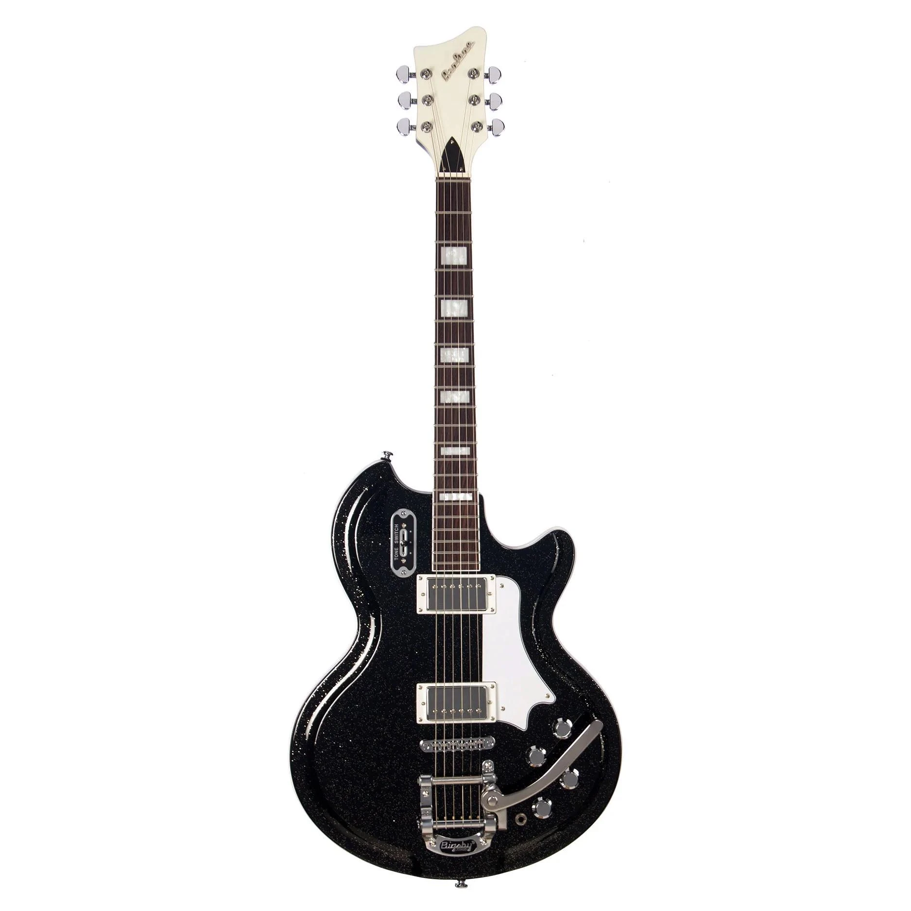 Airline '59 Coronado DLX Electric Guitar in Black Sparkle - AIRLINE-3515-2.jpg