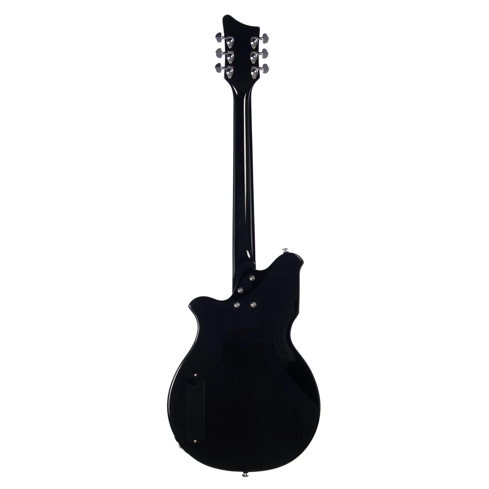 Airline MAP Baritone DLX Electric Guitar in Black - AIRLINE-1393-4.jpg