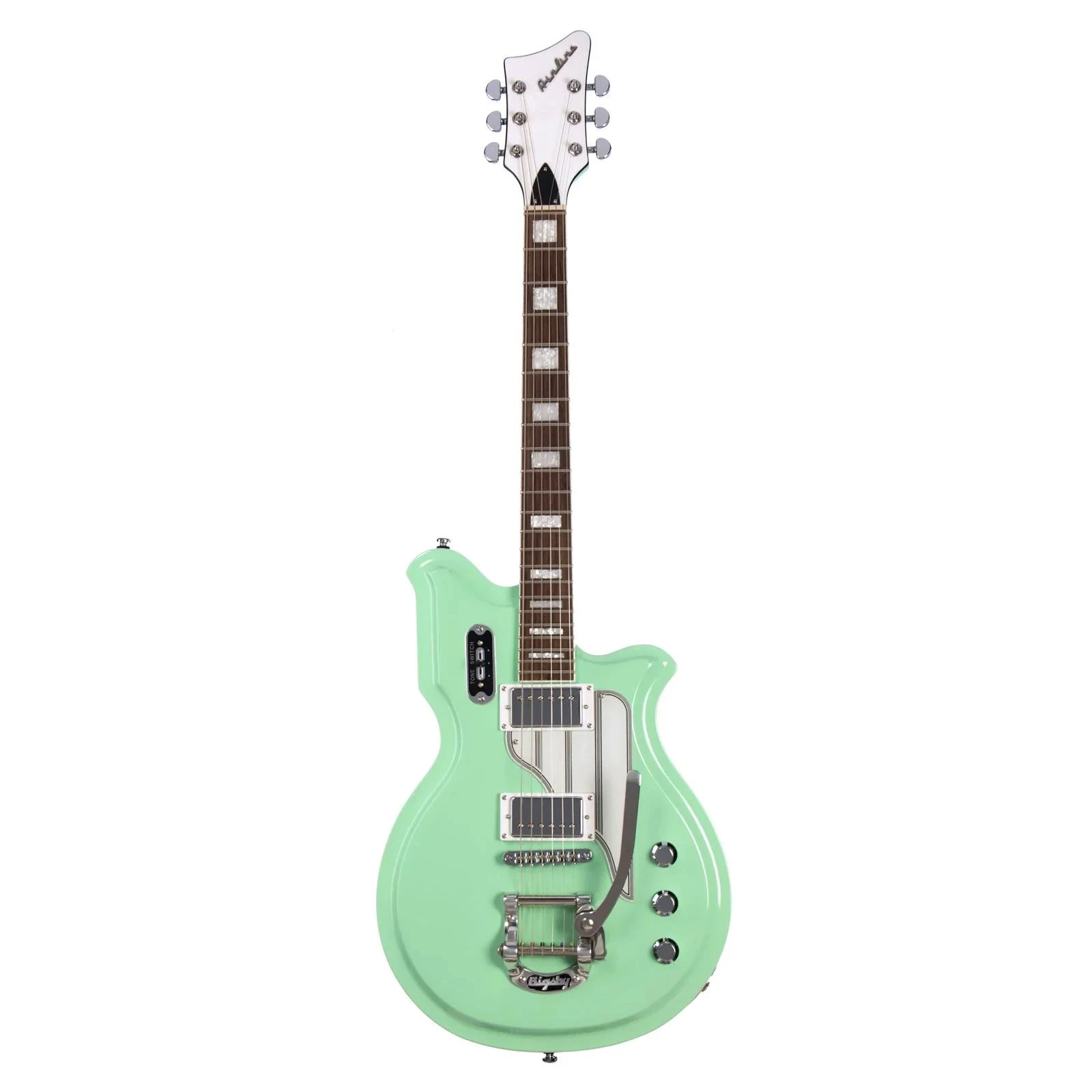 Airline MAP DLX Electric Guitar in Seafoam Green - AIRLINE-1403-2.jpg