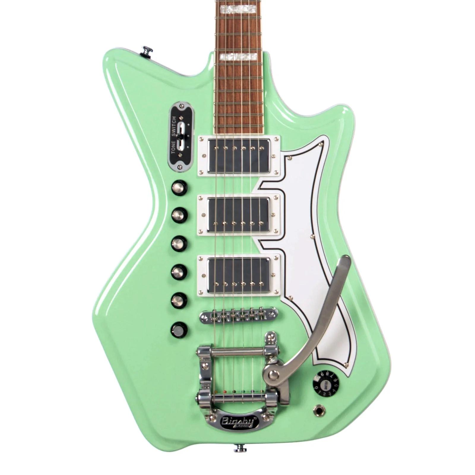Airline Jetsons '59 3 Pickup DLX Electric Guitar in Seafoam Green - AIRLINE-1333-1.jpg