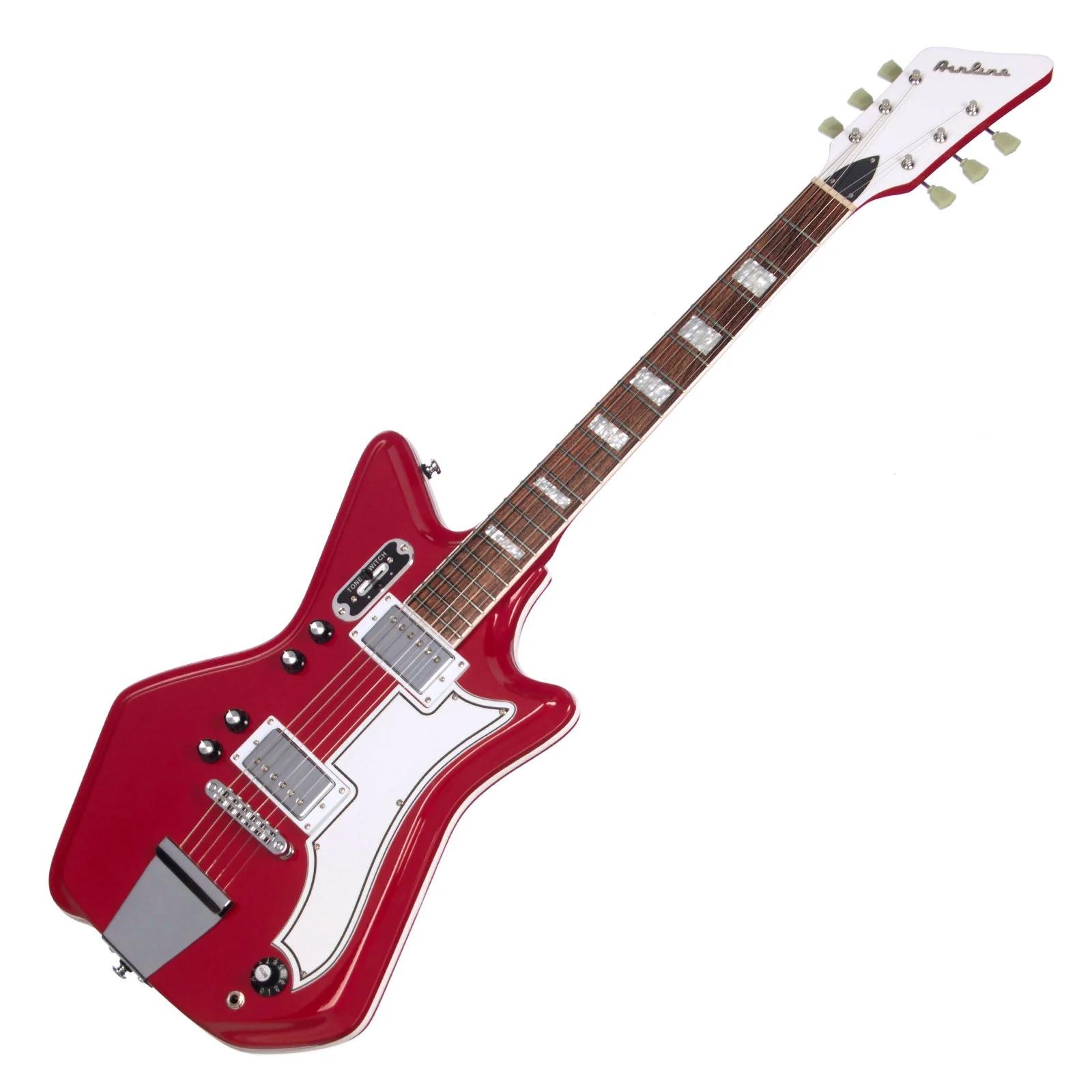 Airline Jetsons '59 2 Pickup PRO Electric Guitar in Red - AIRLINE-3348-7.jpg