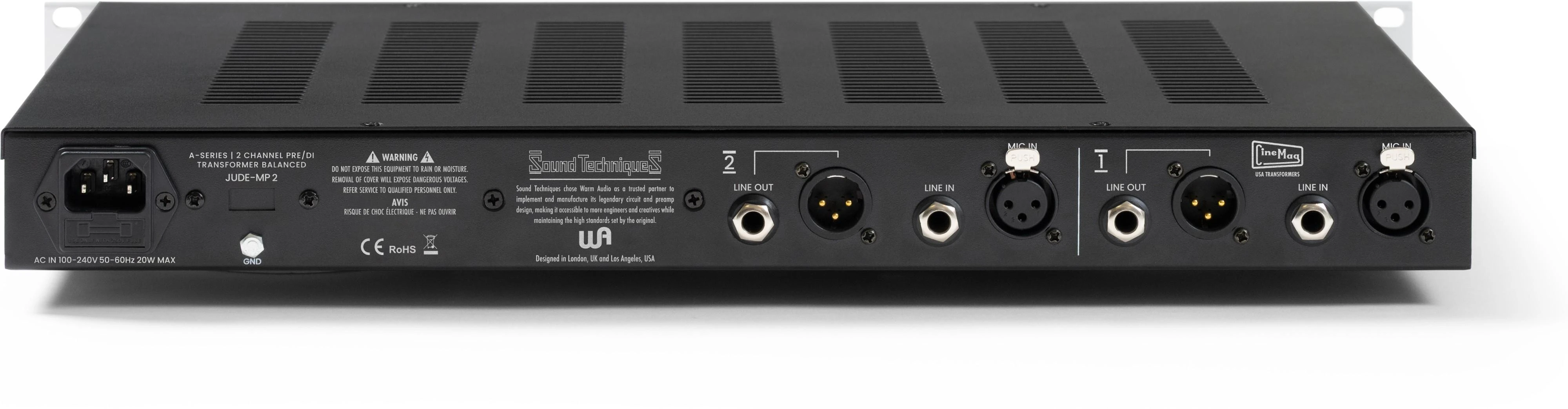 Warm Audio Sound Techniques Jude Stereo Microphone Preamp - JUDE-MP2 (2).jpg