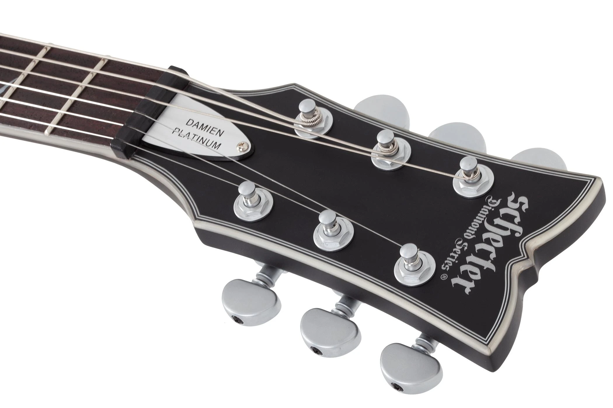 Schecter Solo-II Damien Platinum Electric Guitar in Satin Black - SCH-GTR-1194-16.jpg