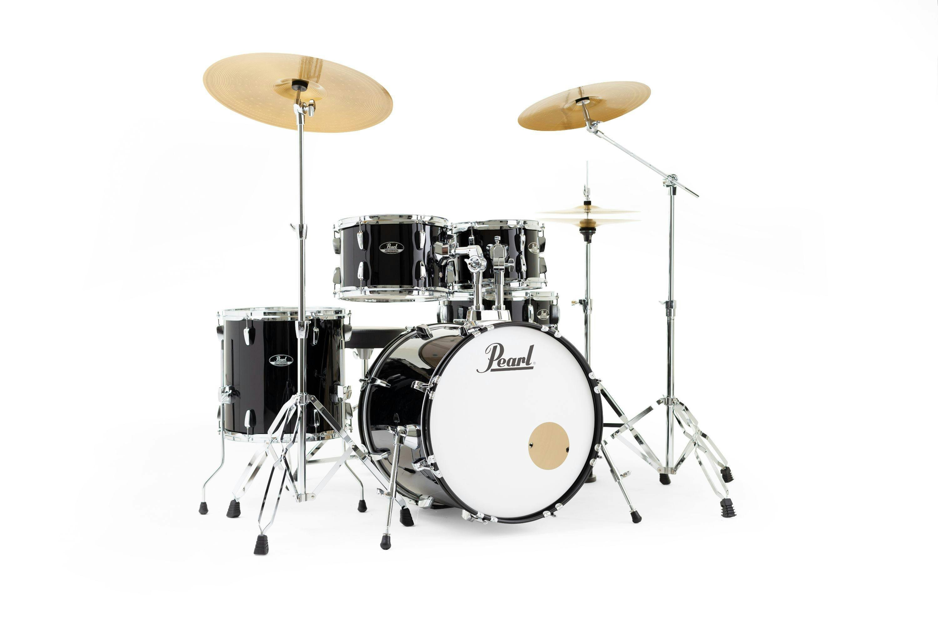 Pearl Roadshow 20" Acoustic Drum Kit in Jet Black  - 450063-RS505BCC31_01.jpg