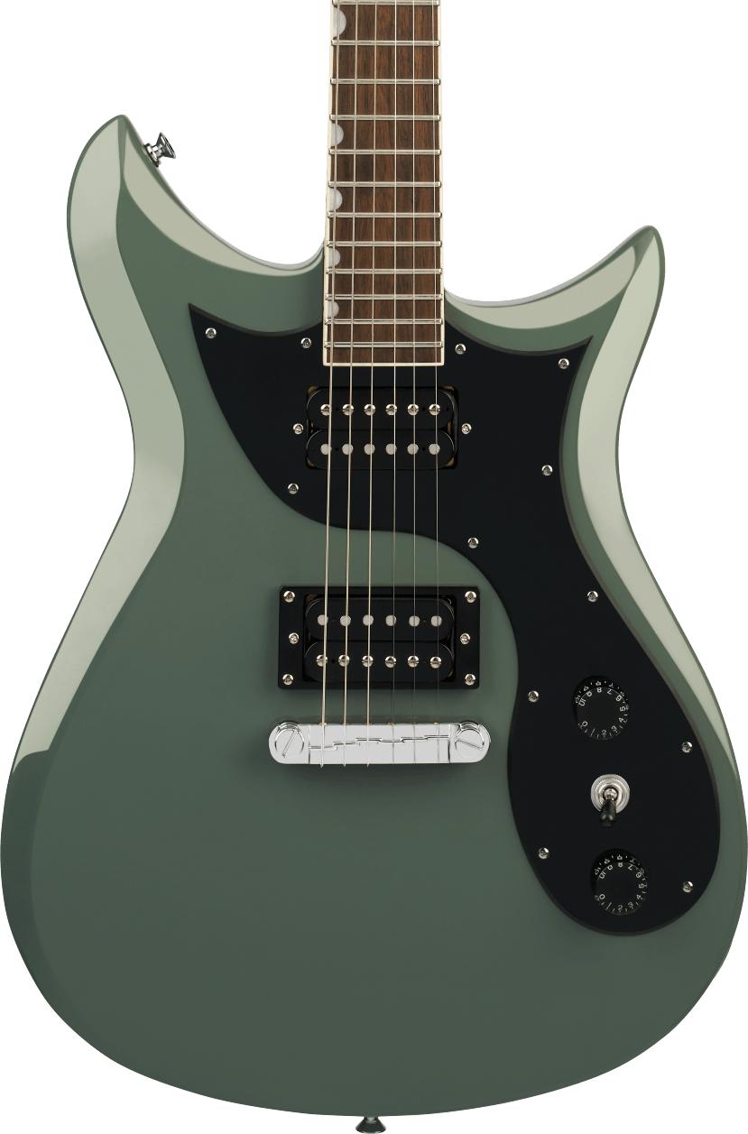 Gretsch Streamliner CVT Electric Guitar in Olive Drab - 2811502590_gre_ins_frt_1_rr cropped.jpg