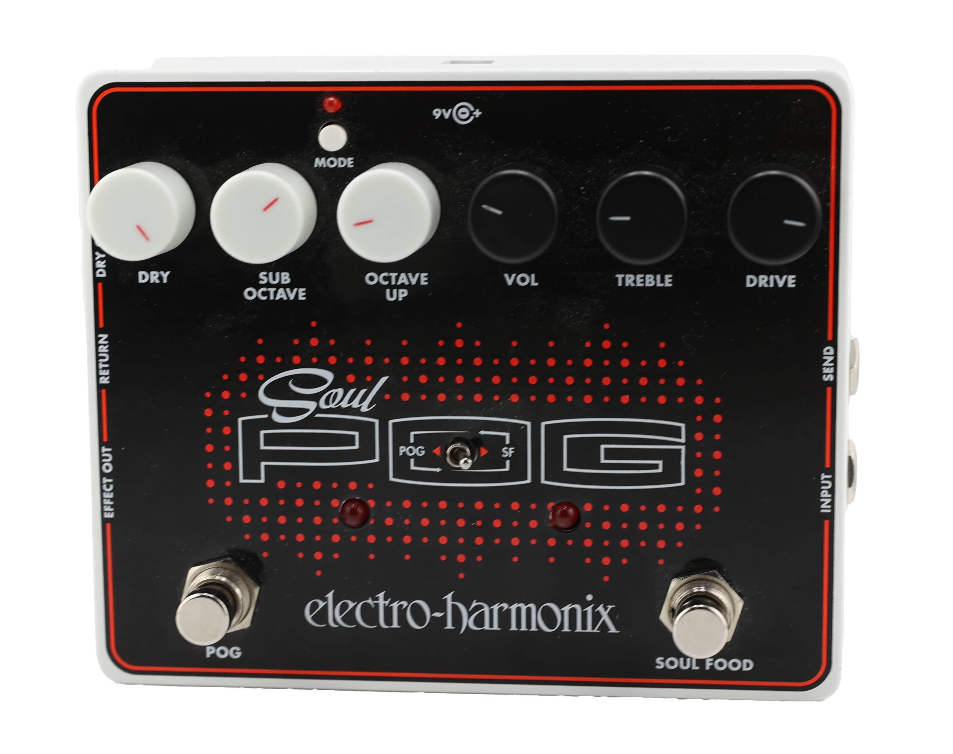Second Hand Electro Harmonix Soul POG Analogue / Digital Overdrive / Octave Pedal 656 - SH-241-6656 (2).jpg