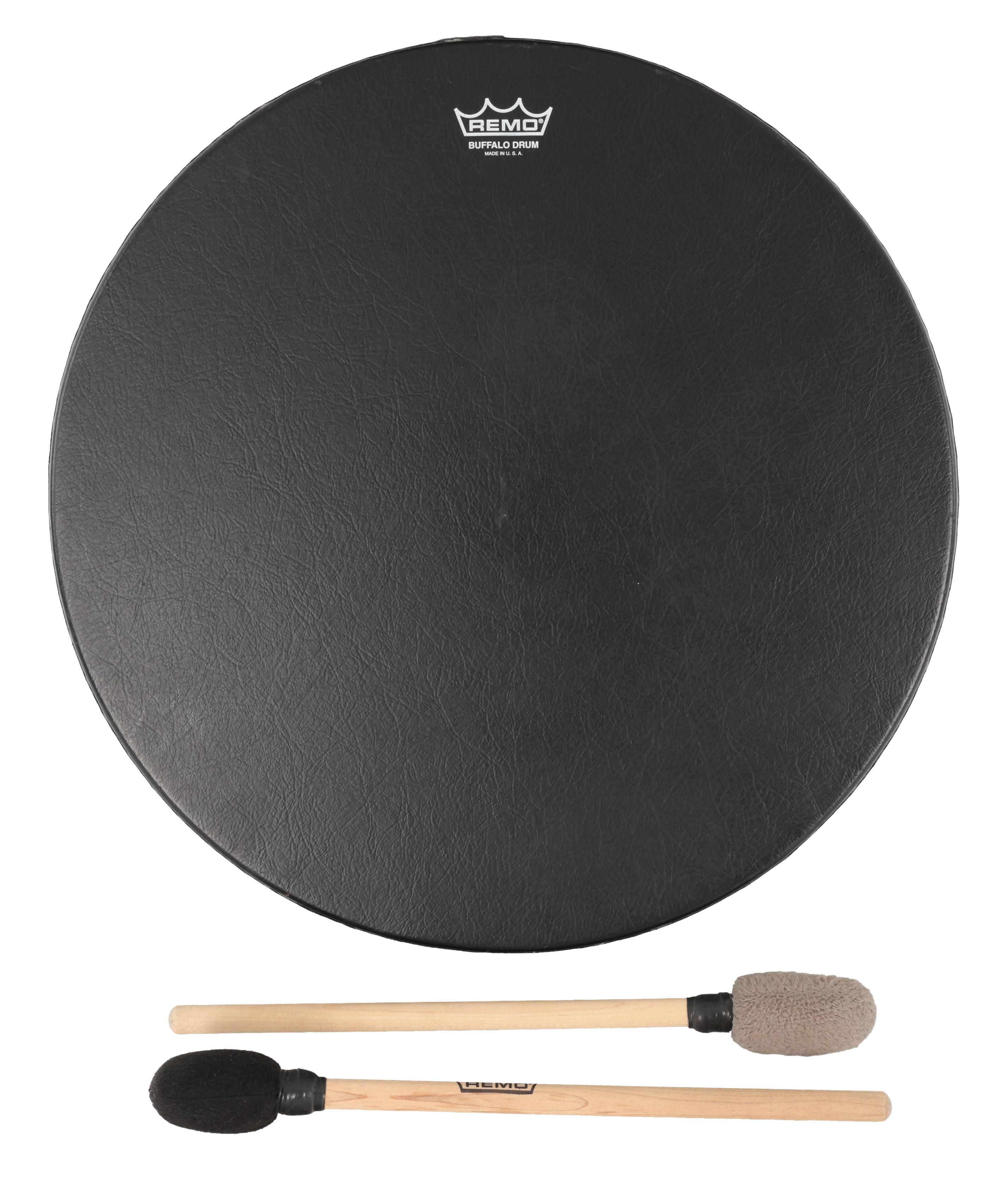 Second Hand Remo Buffalo Drum With Case And Two Beaters 834 - SH-204-1834 (2).jpg