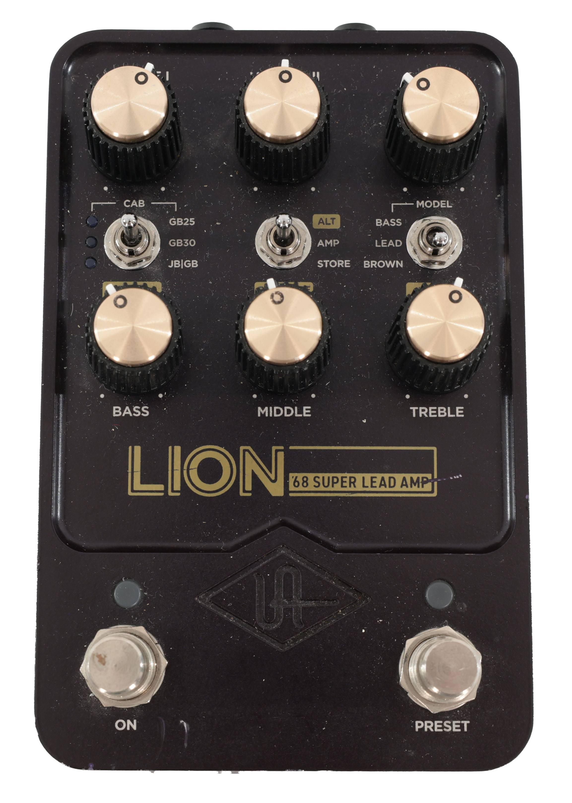 Second Hand Universal Audio UAFX Lion '68 Super Lead Amp Pedal 850 - SH-204-1850 (2).jpg