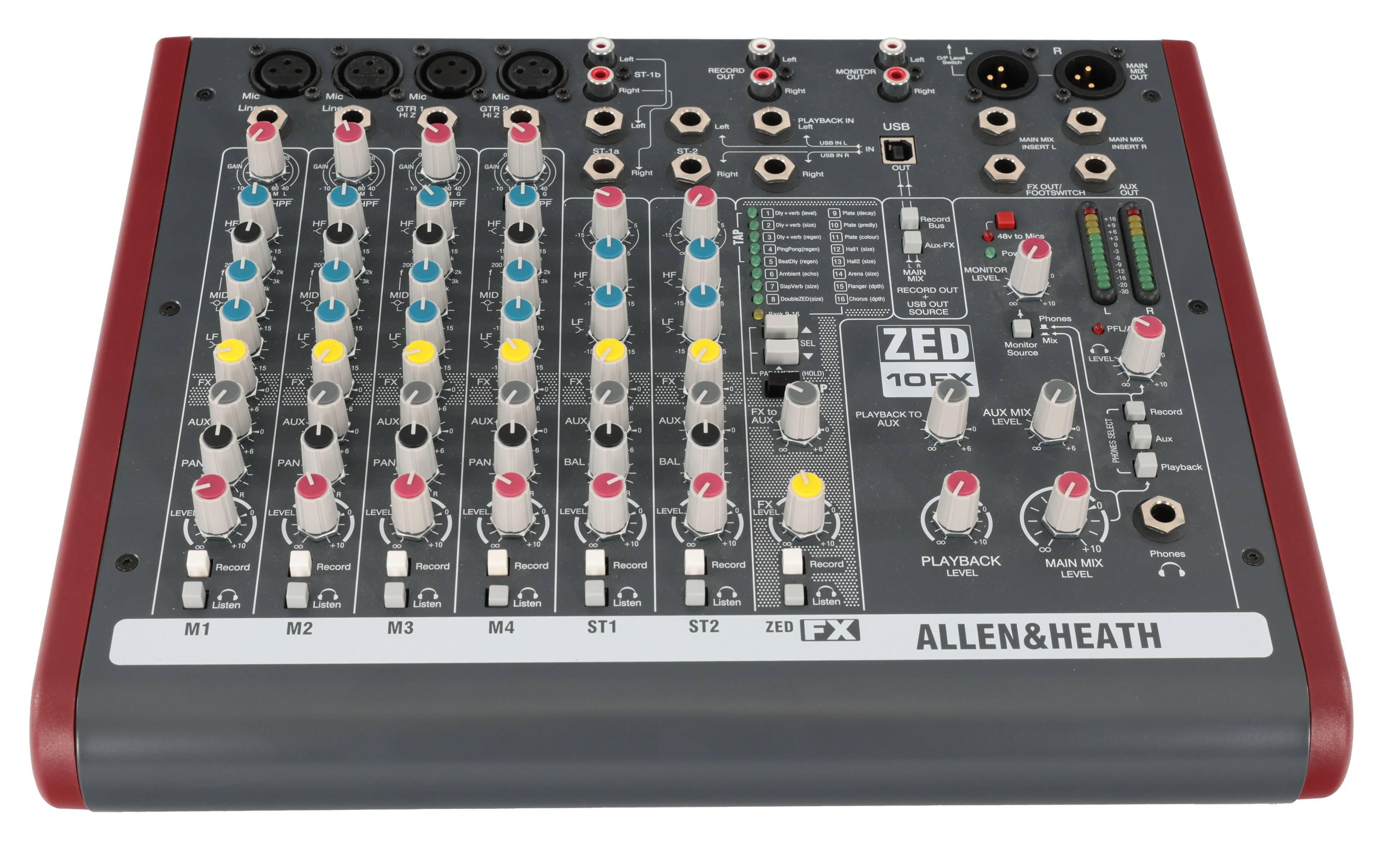 Second Hand Allen & Heath Zed10FX Mixer 836 - SH-204-1836 (2).jpg