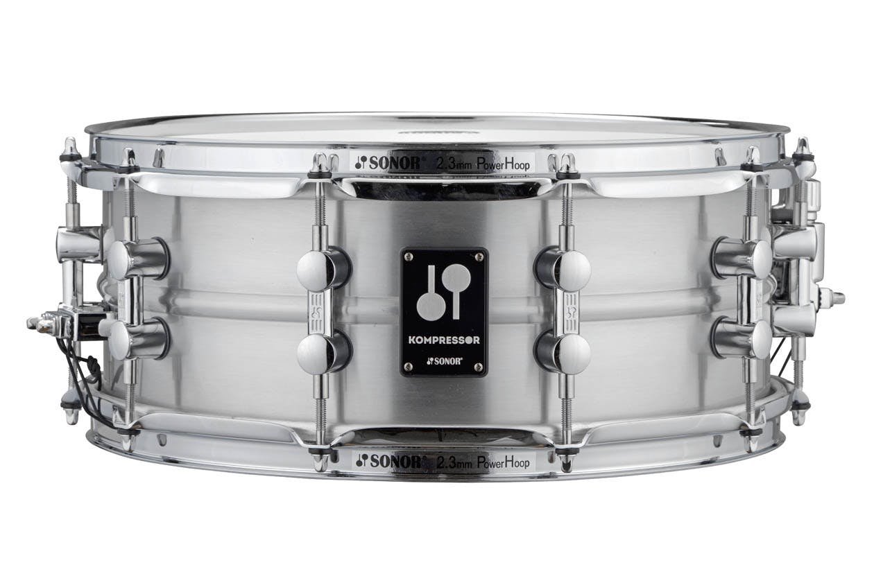 Sonor Kompressor 14x5.75 Aluminium Snare Drum - 17710401-17710401_KS14x5.75SDA_front-1.jpg