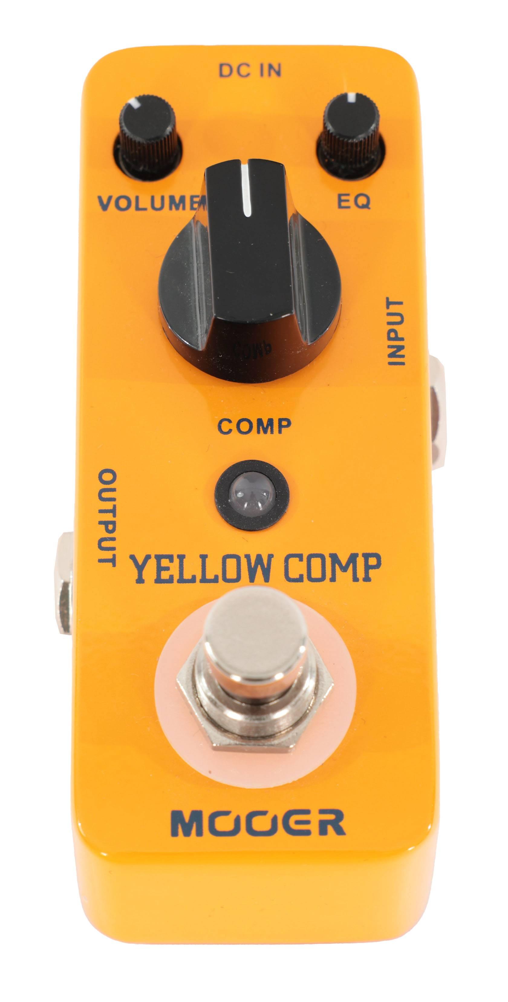 Second Hand Mooer Yellow Comp Optical Compressor Pedal 441 - SH-141-6441 (2).jpg