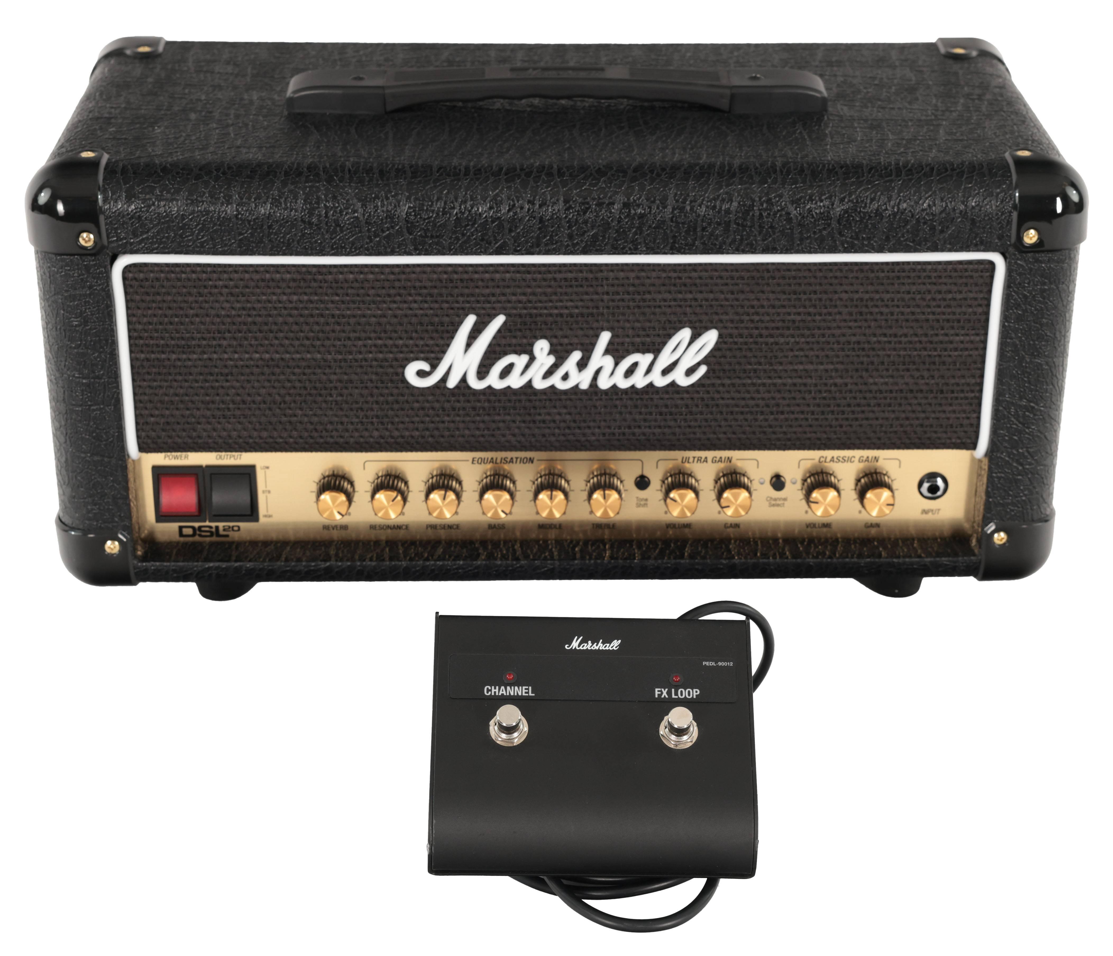 Second Hand Marshall DSL 20 Amplifier Head 433 - SH-141-6433 (2).jpg