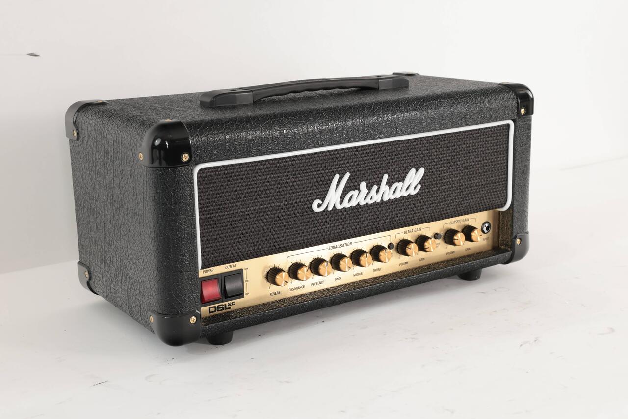 Second Hand Marshall DSL 20 Amplifier Head 433 - SH-141-6433 (3).jpg