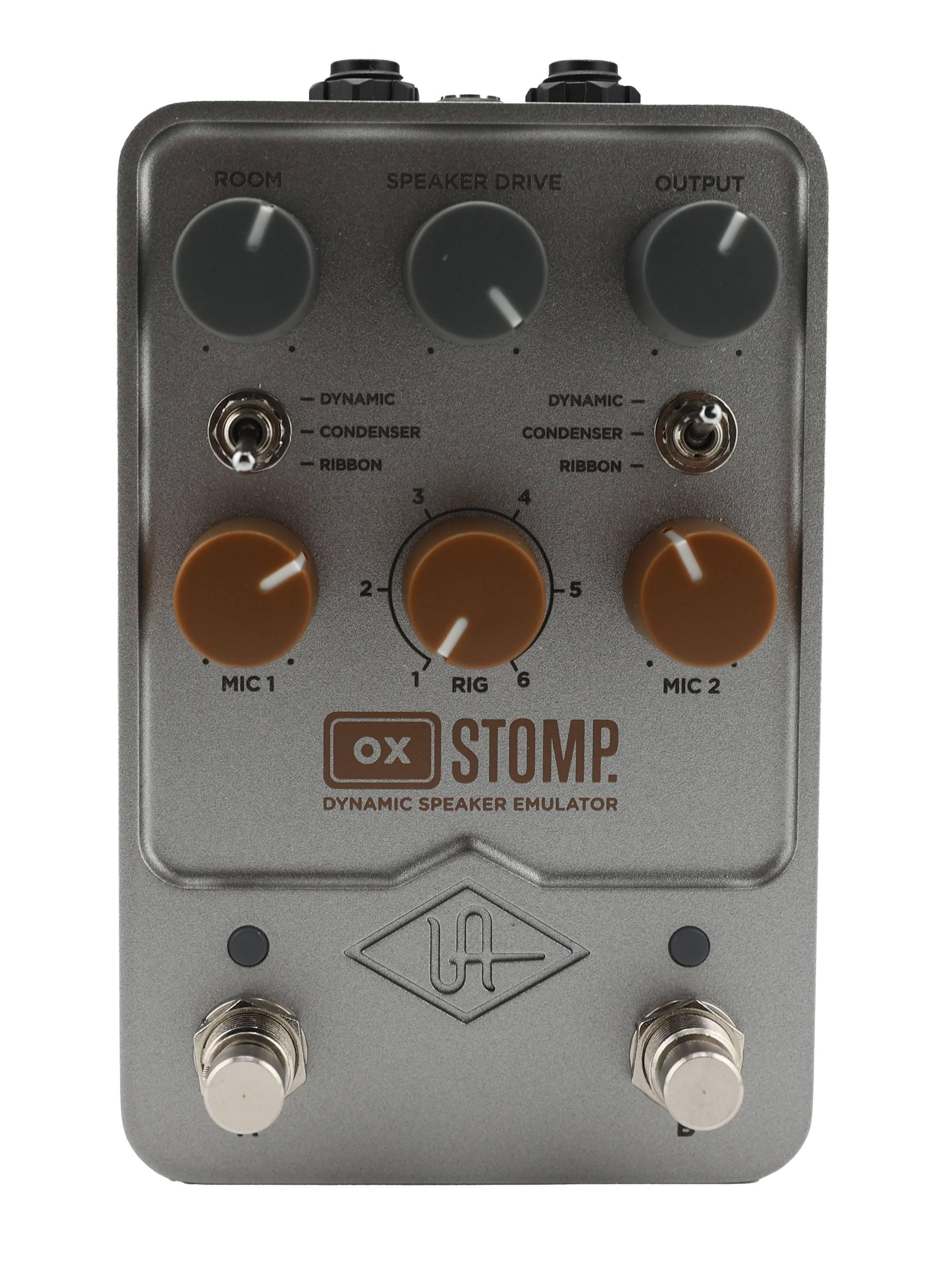 Second Hand Universal Audio UAFX OX Stomp Dynamic Speaker Emulator Pedal 383 - SH-141-6383 (2).jpg
