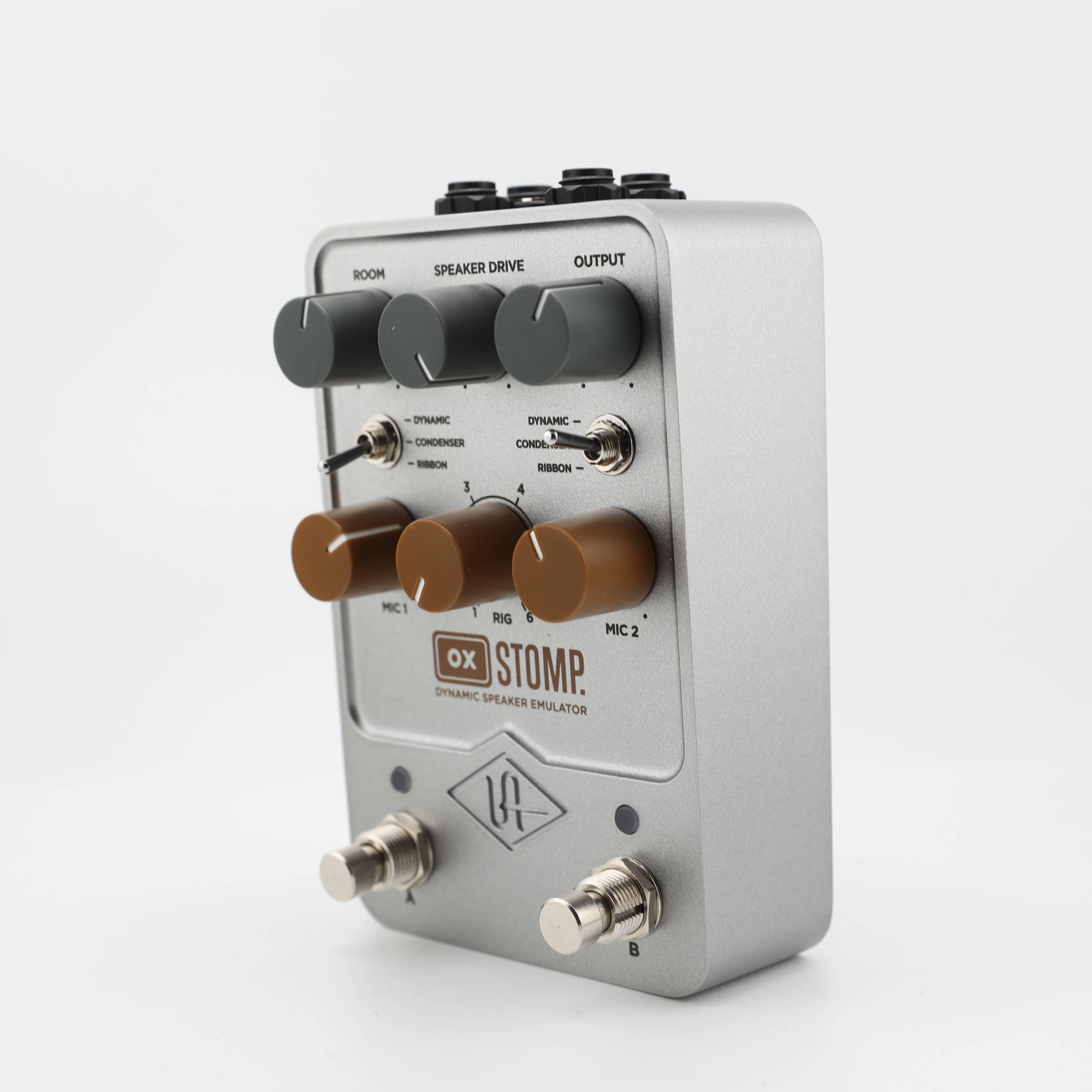Second Hand Universal Audio UAFX OX Stomp Dynamic Speaker Emulator Pedal #383 - SH-141-6383 (4).jpg