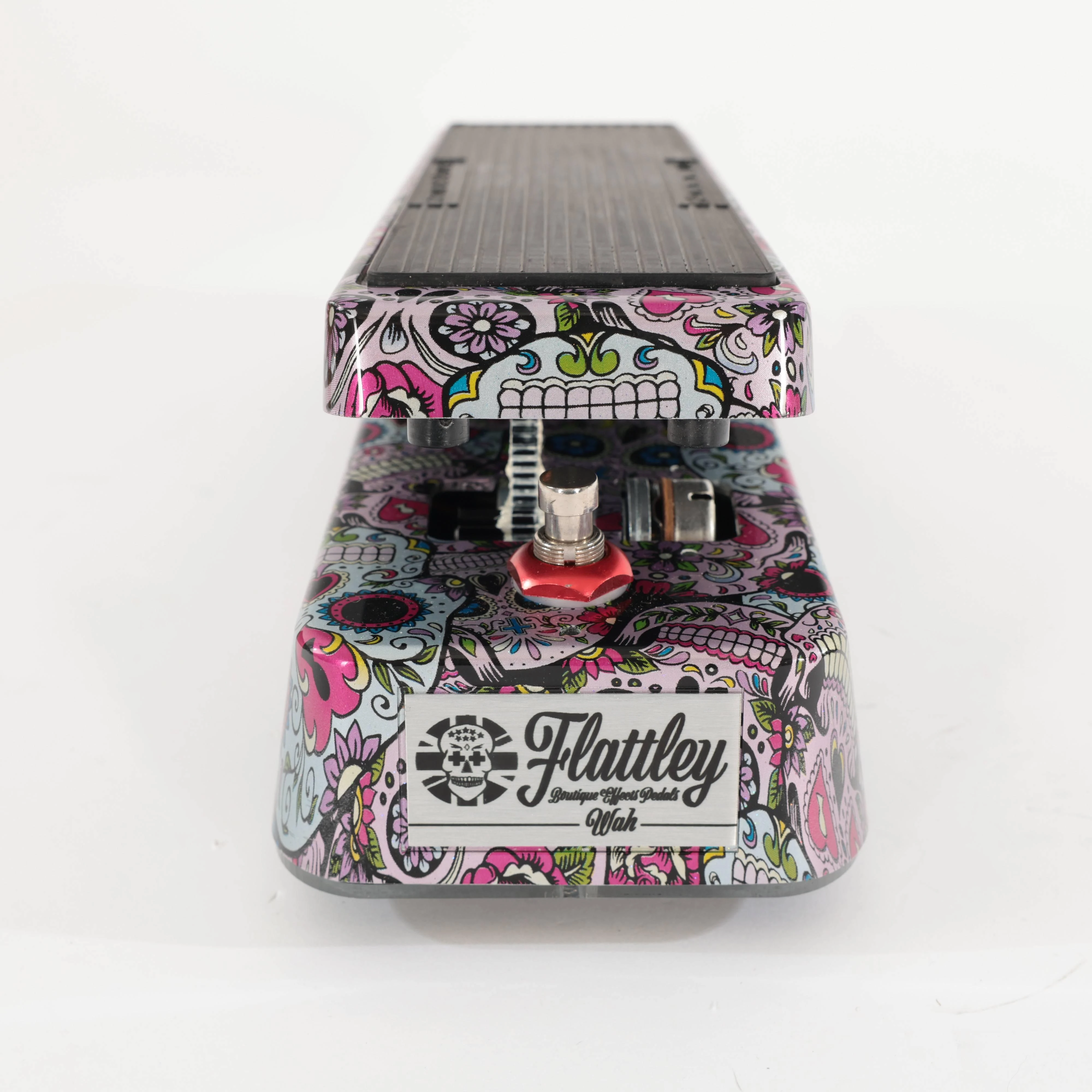 Second Hand Flattley Custom Skulls Wah Pedal #618 - SH-114-2618 (4).jpg