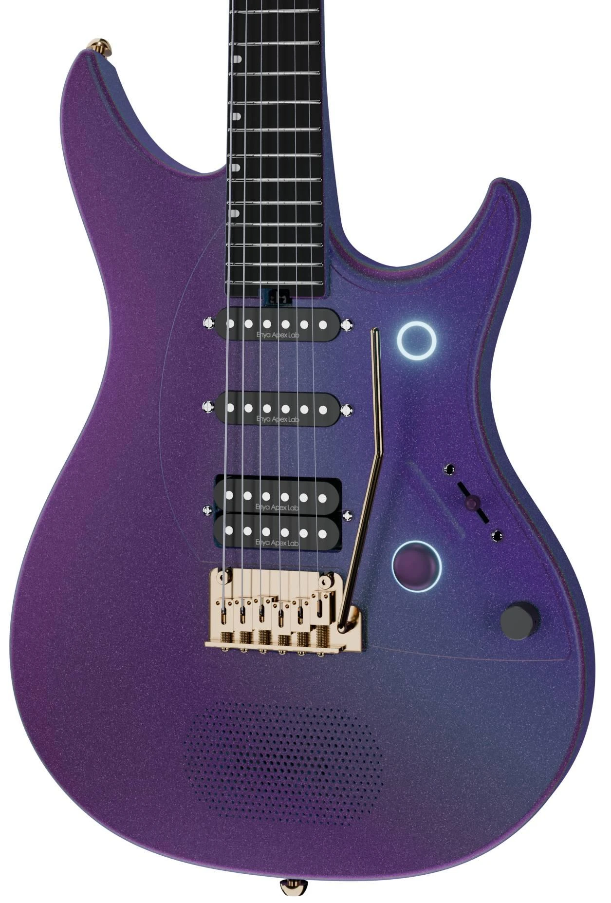 Enya Inspire Pro AL Smart Electric Guitar In Galactic Purple - INSPIRE-PROAL-GP.jpg